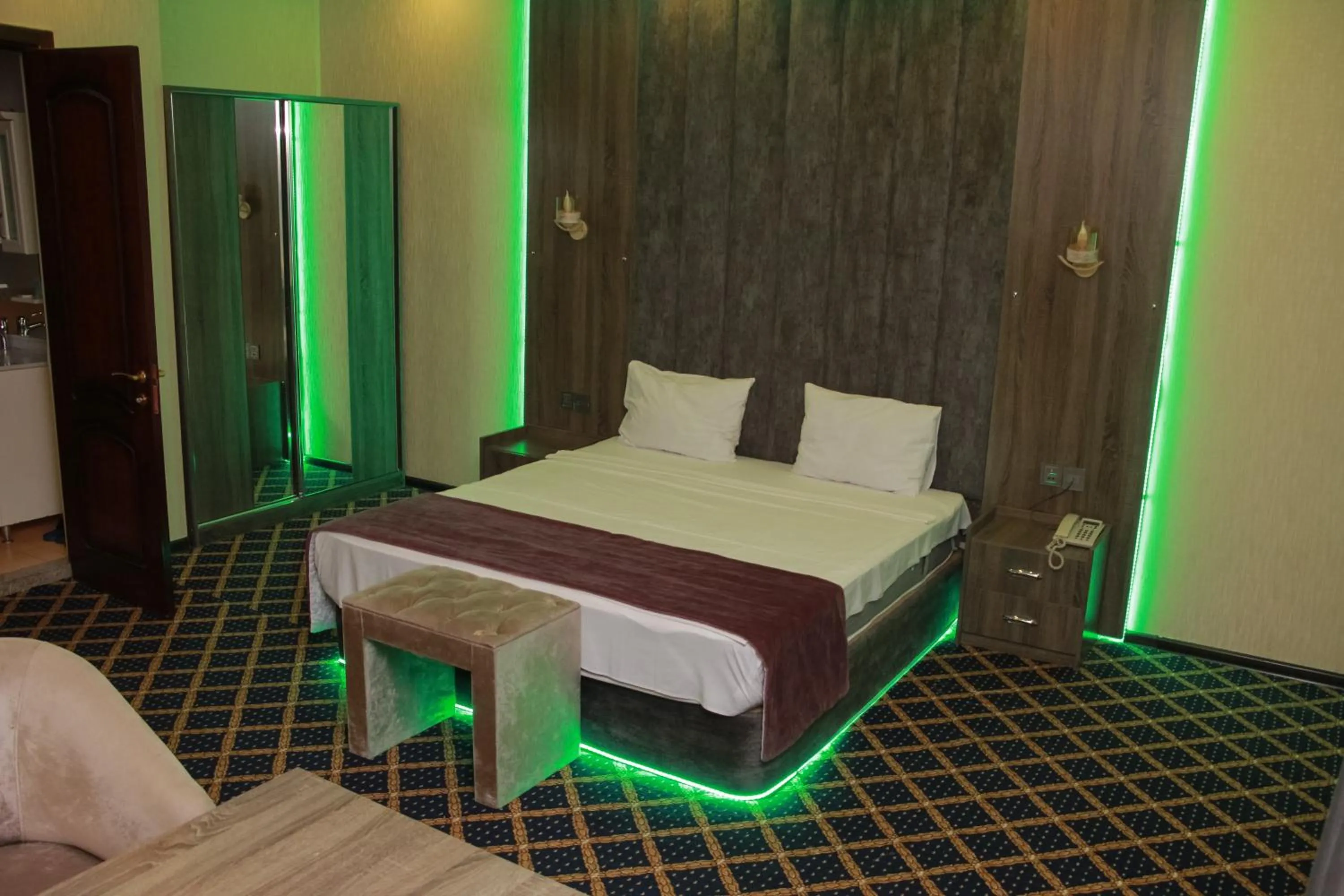 Bed in Anatolia Hotel Baku