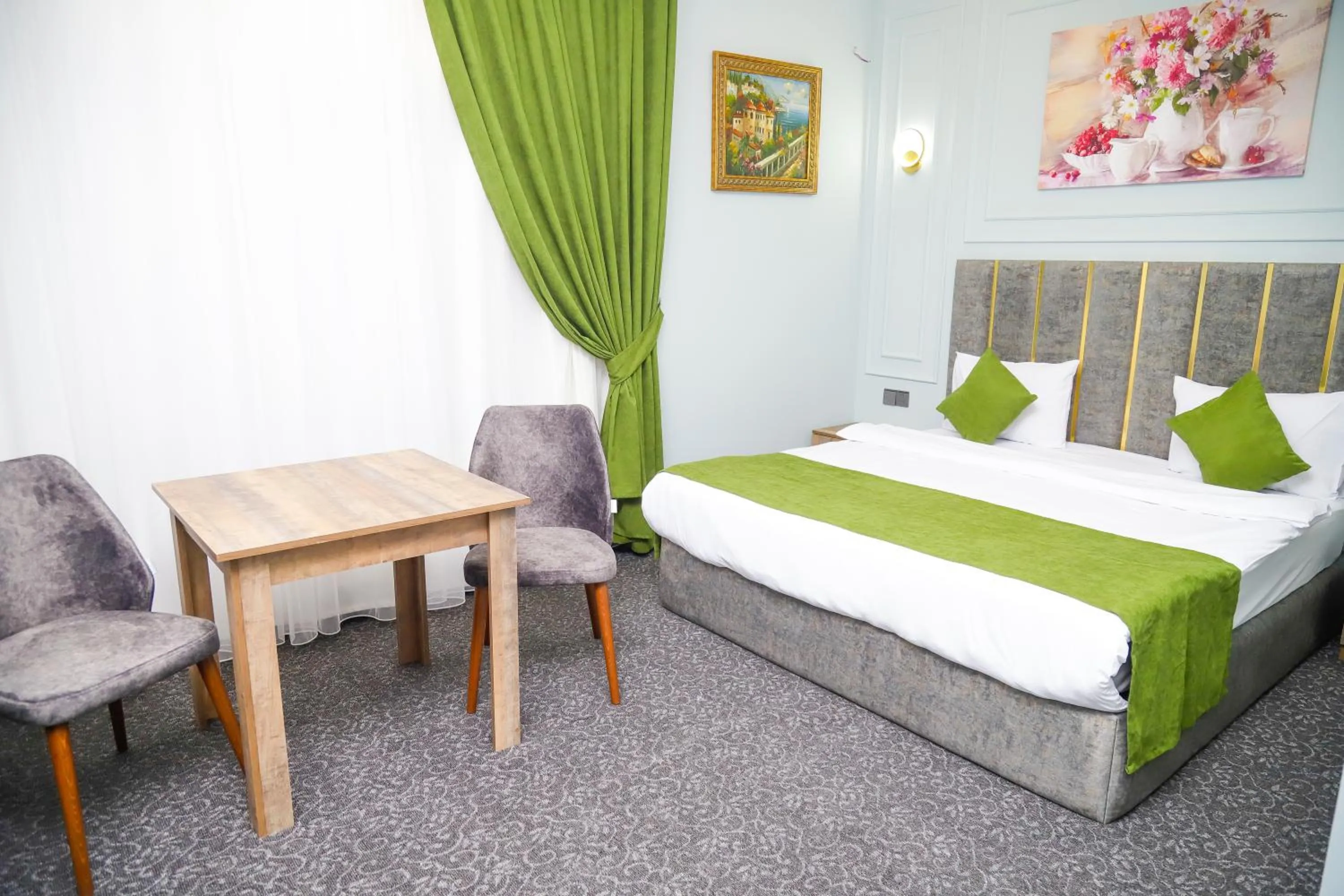 Bed in Anatolia Hotel Baku