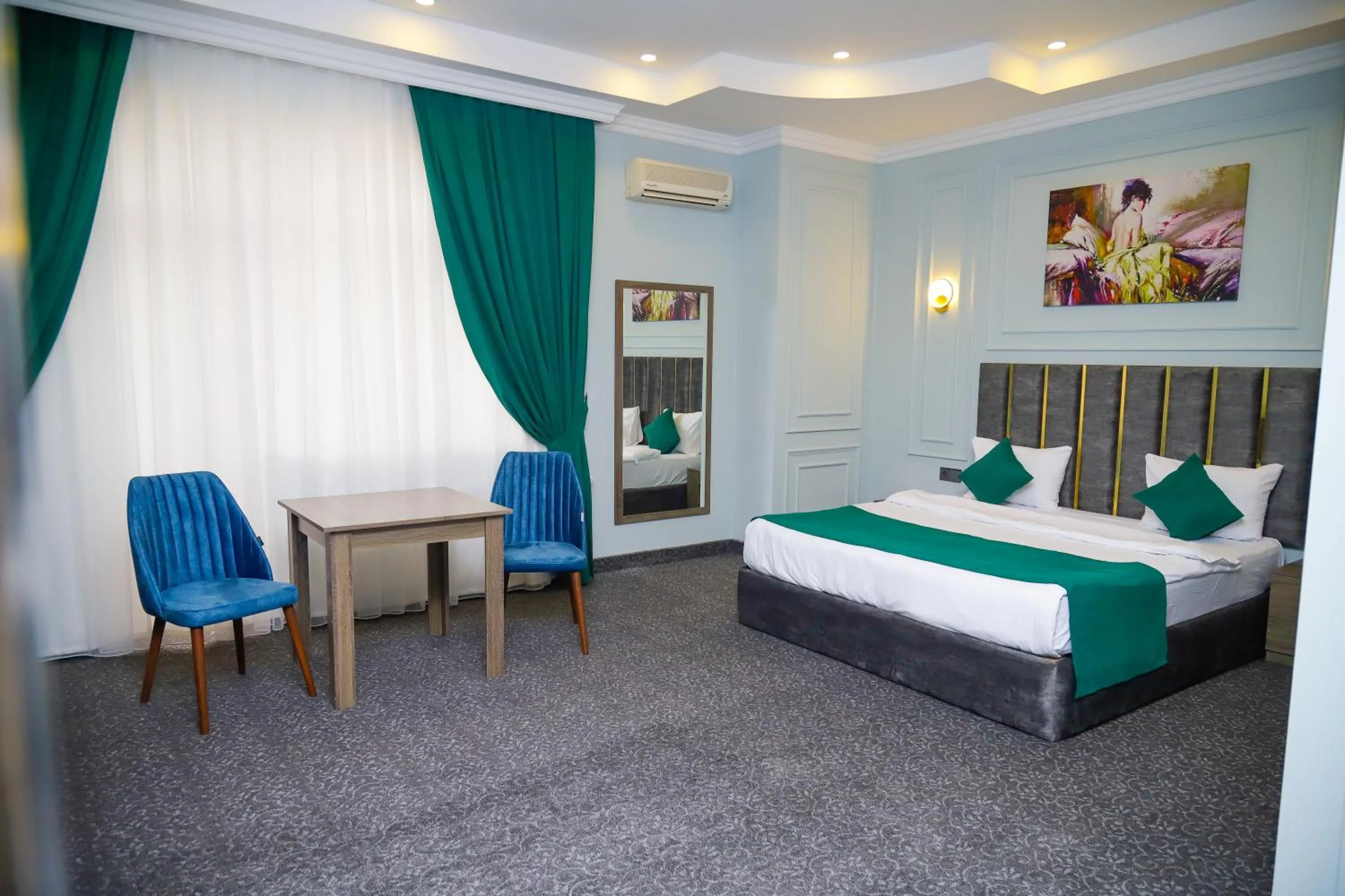 Bed in Anatolia Hotel Baku