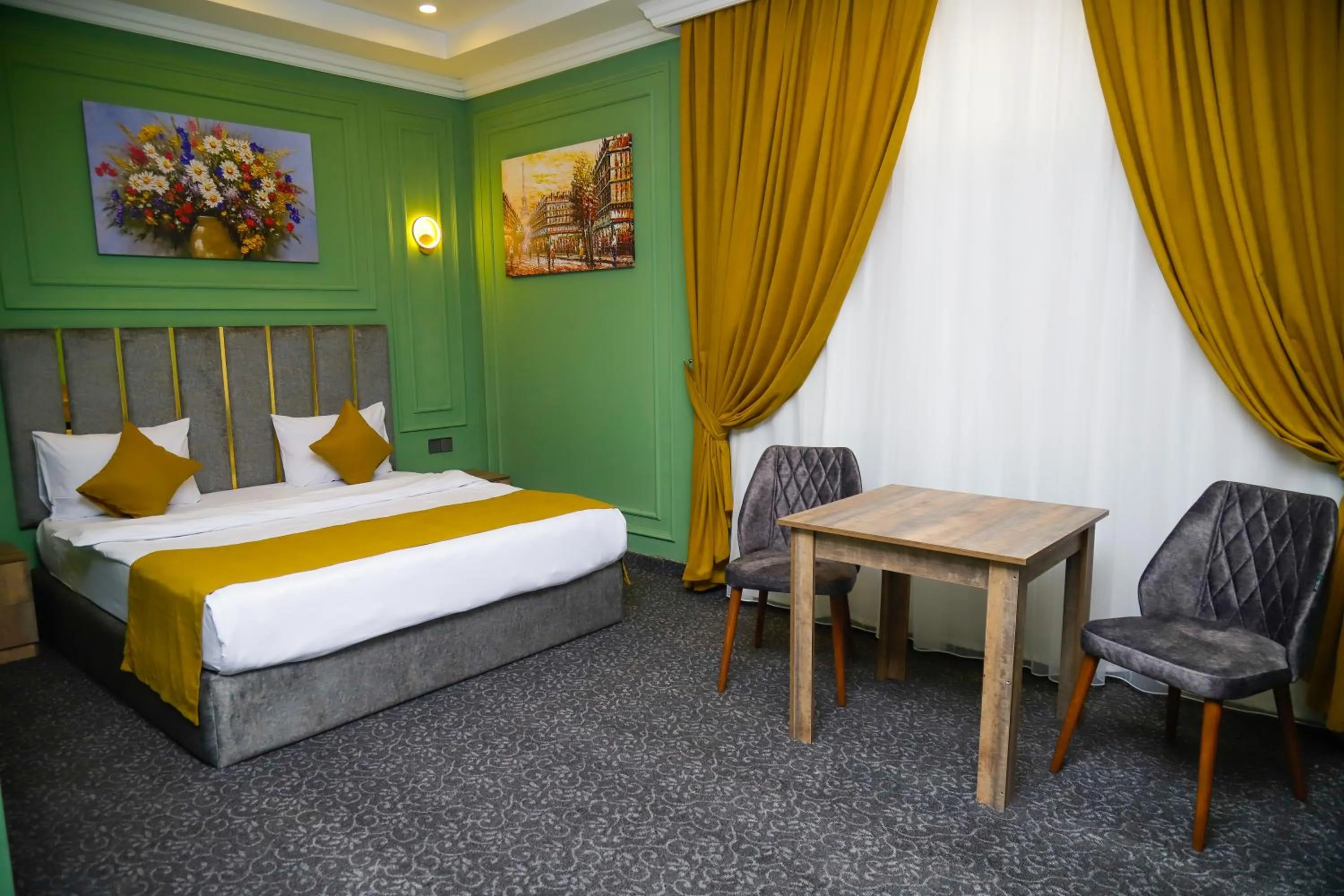 Bed in Anatolia Hotel Baku