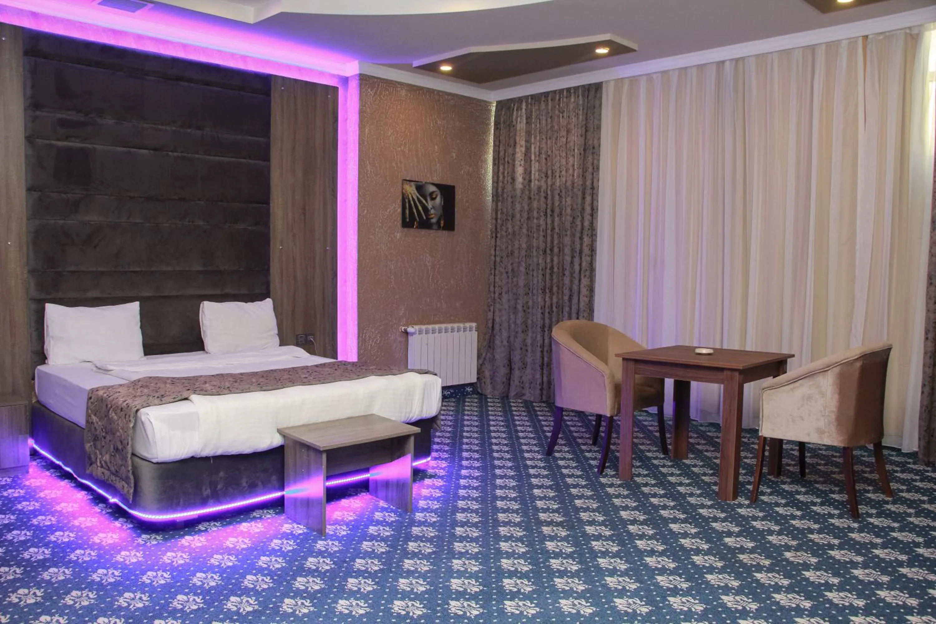 Bed in Anatolia Hotel Baku
