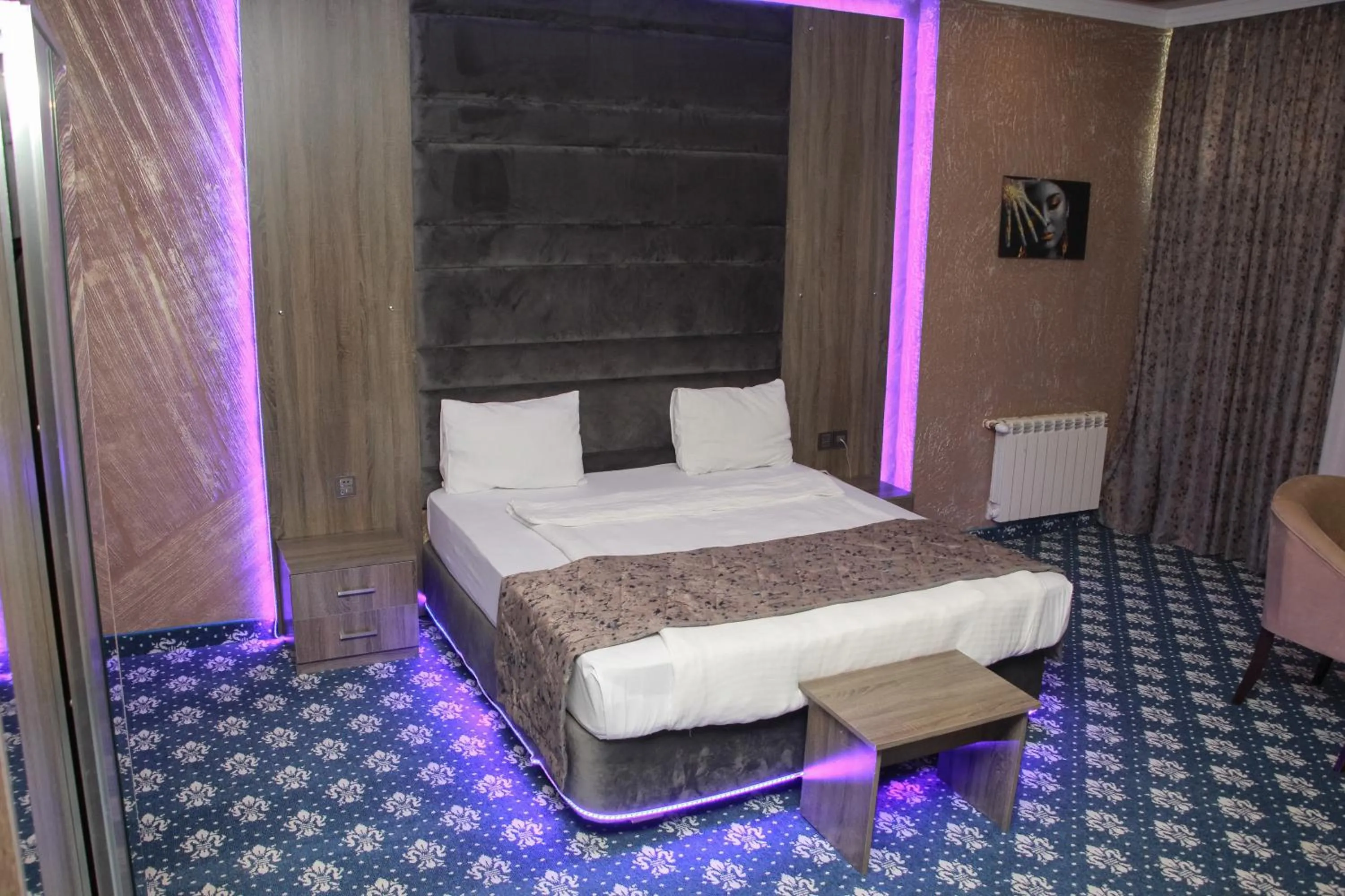Bed in Anatolia Hotel Baku