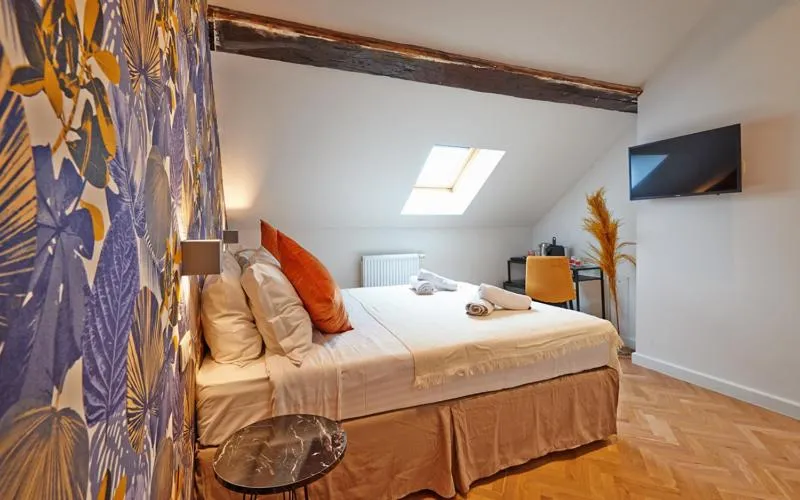 Photo of the whole room, Bed in Hotel Les Ecrins