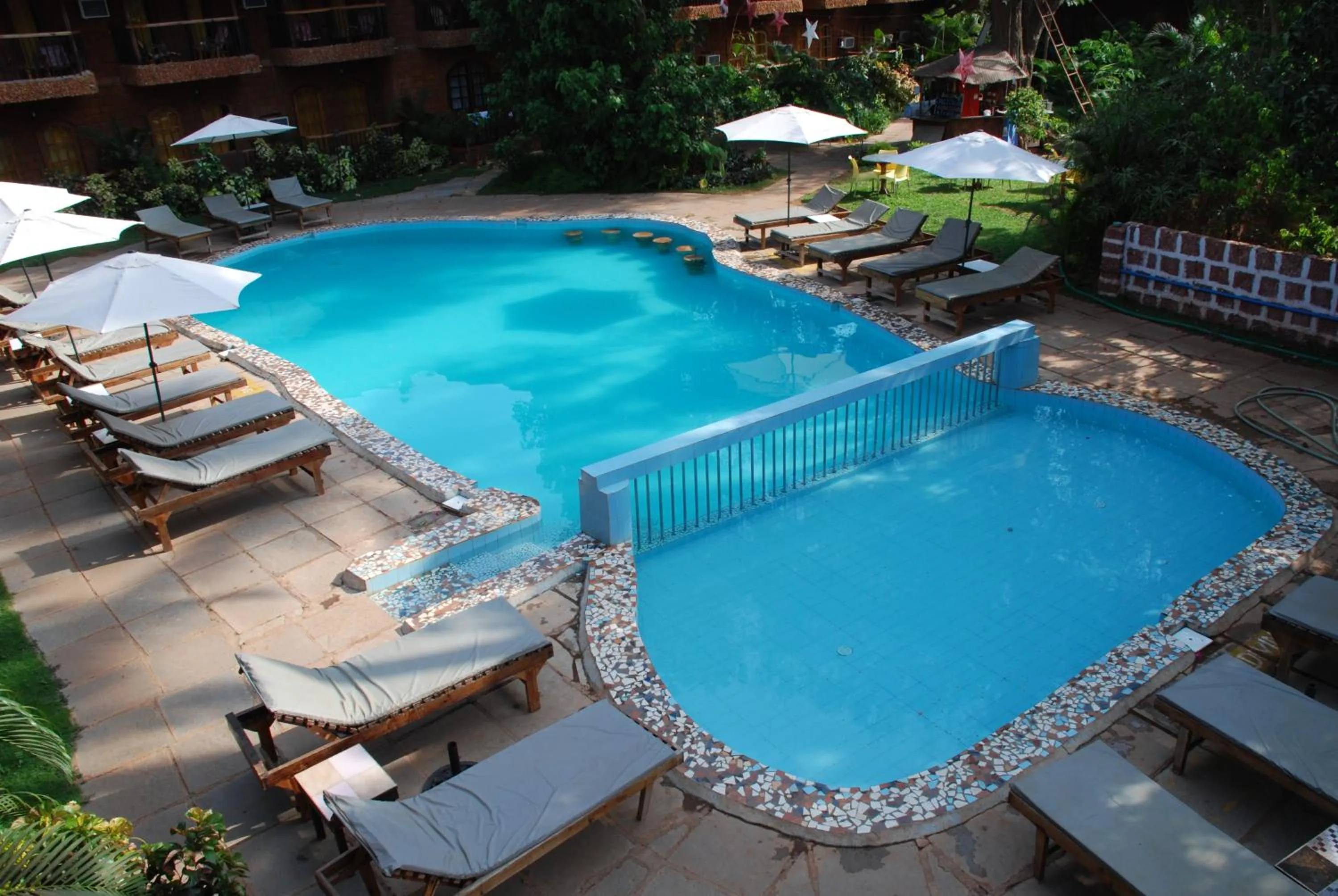 Swimming pool in Sea Breeze Beach, Calangute, Goa