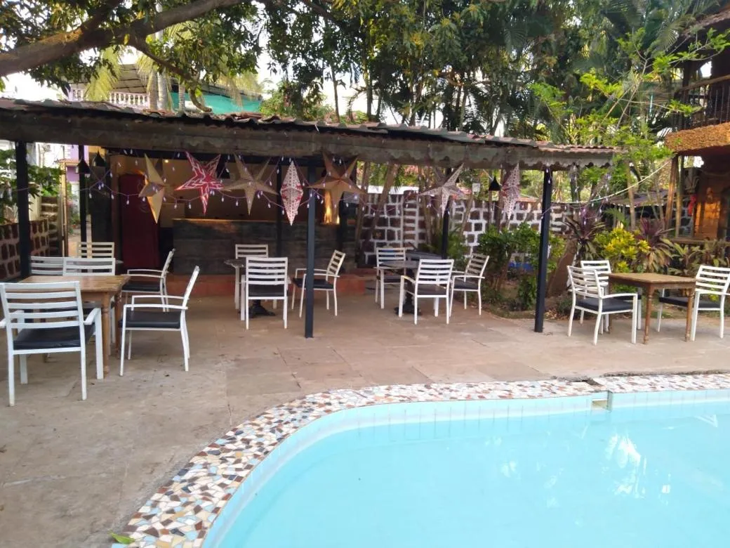 Dining area in Sea Breeze Beach, Calangute, Goa