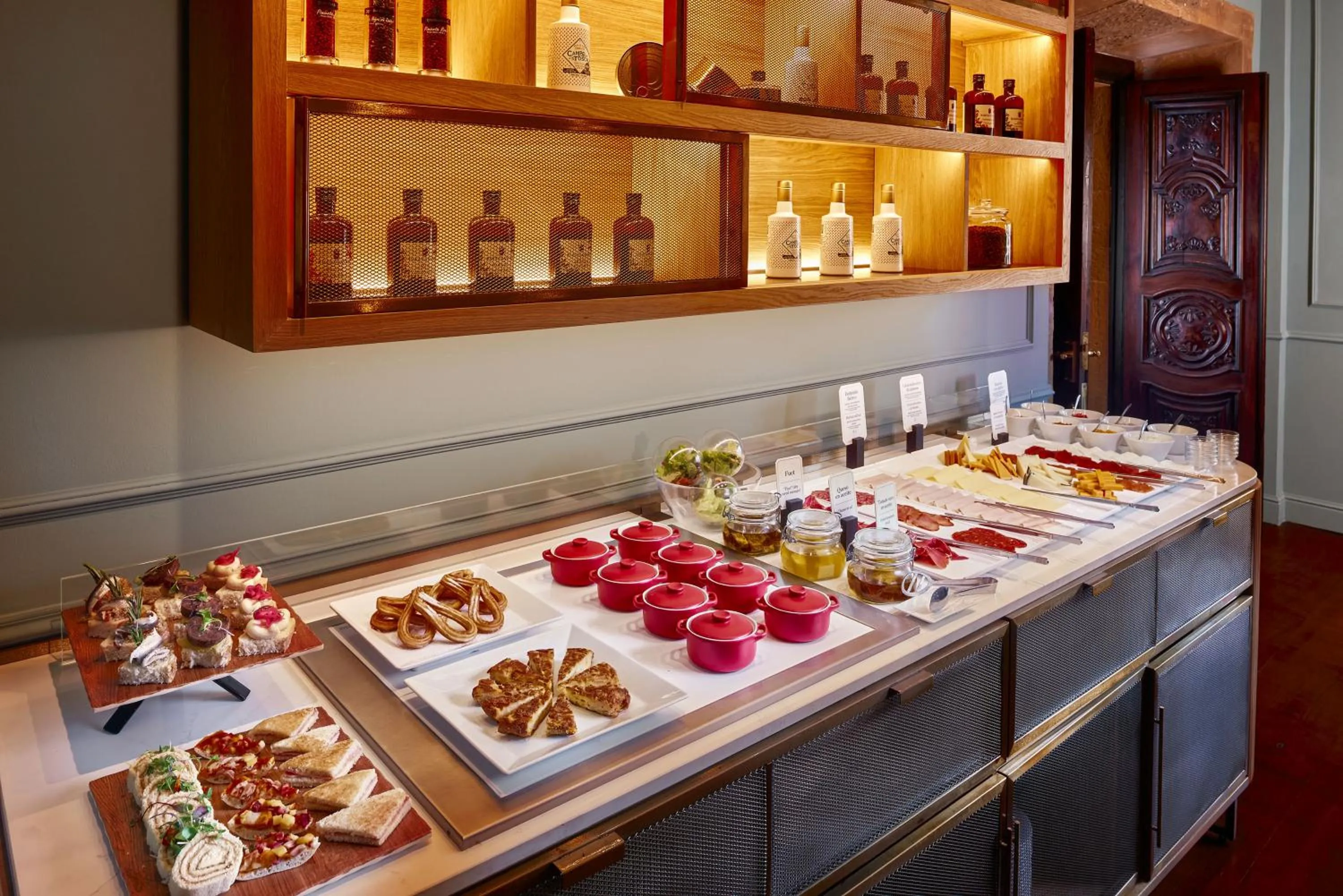 Buffet breakfast in Palacio de Aviles Affiliated By Melia