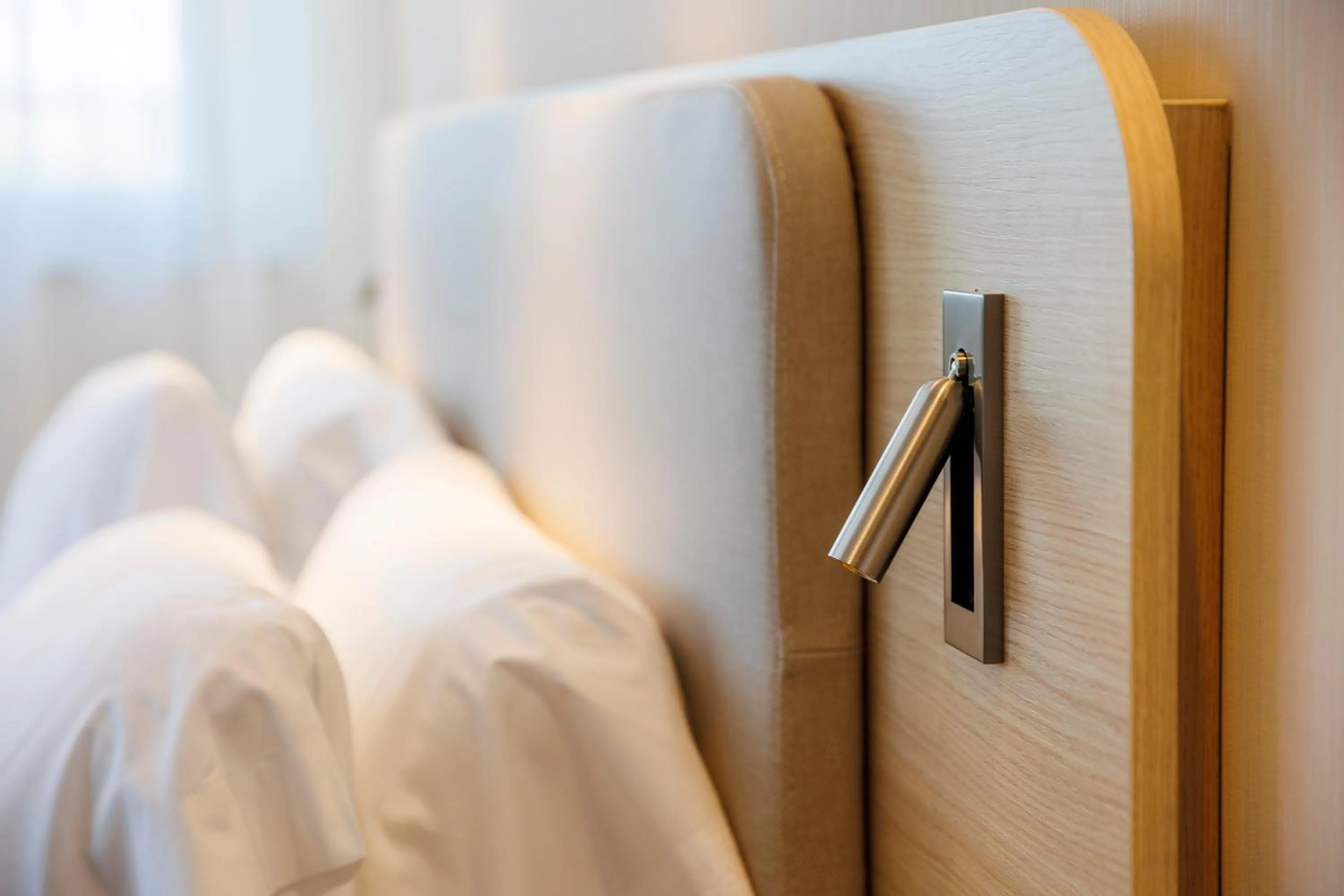 Decorative detail, Bed in Hotel Logroño Parque