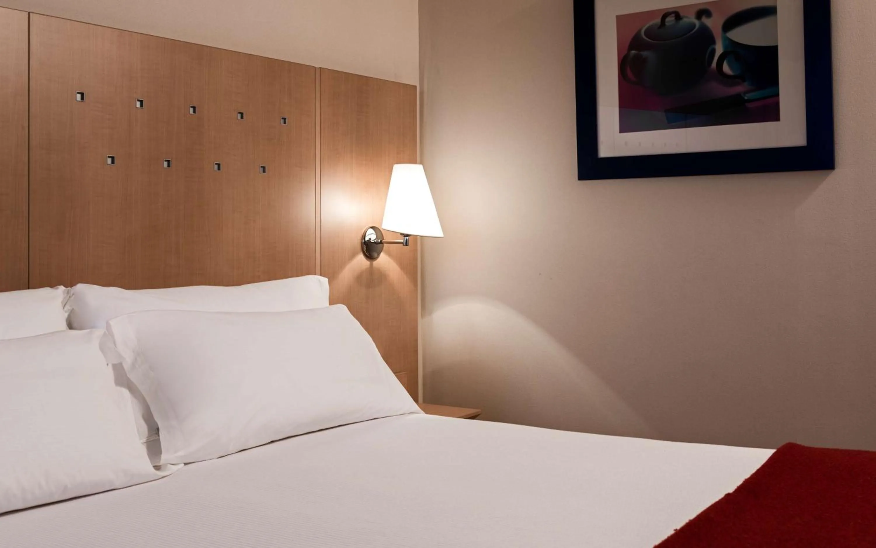 Bed in Hotel Logroño Parque