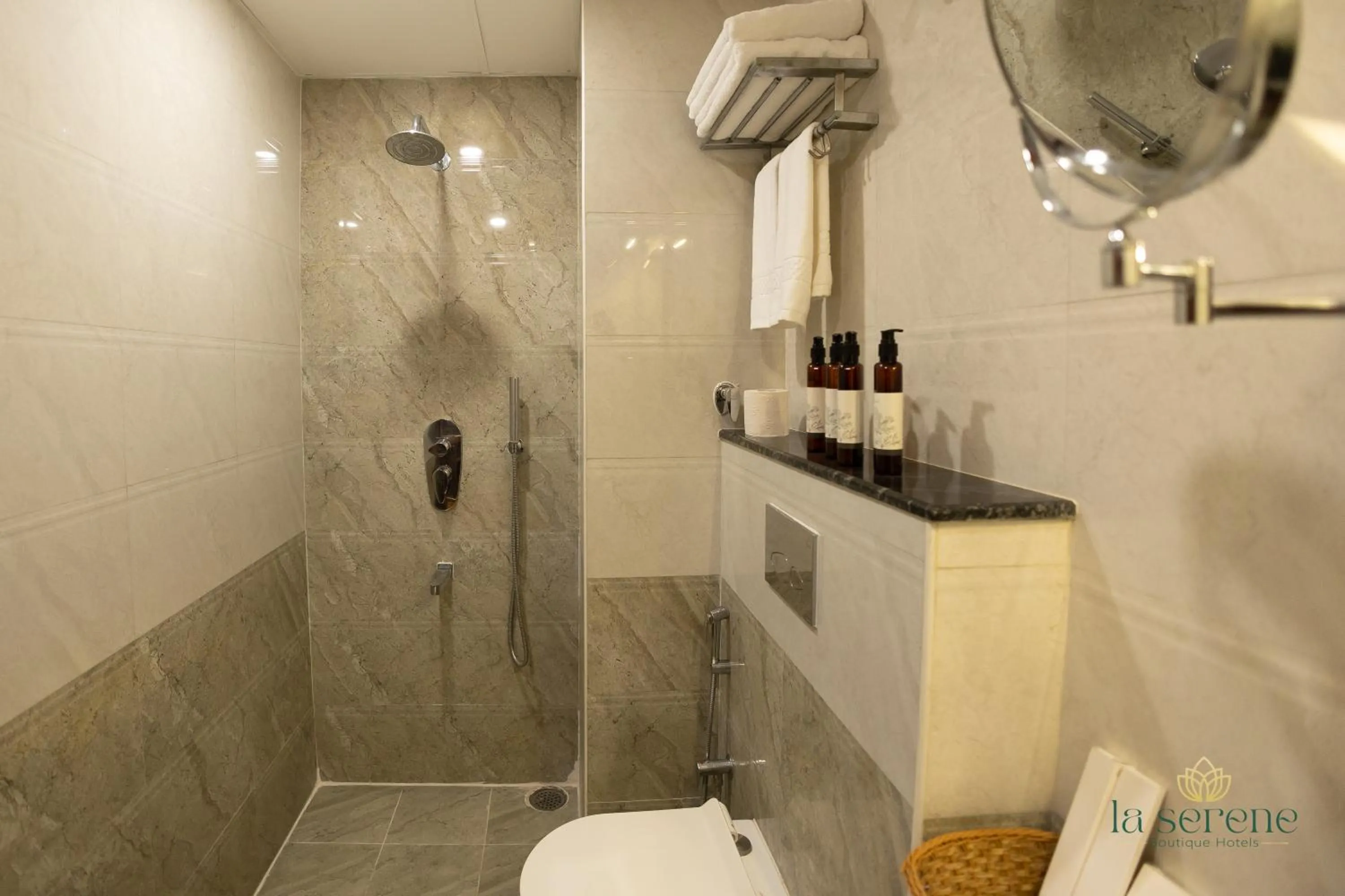 Bathroom in La Serene Boutique Hotel - Manyata Tech Park