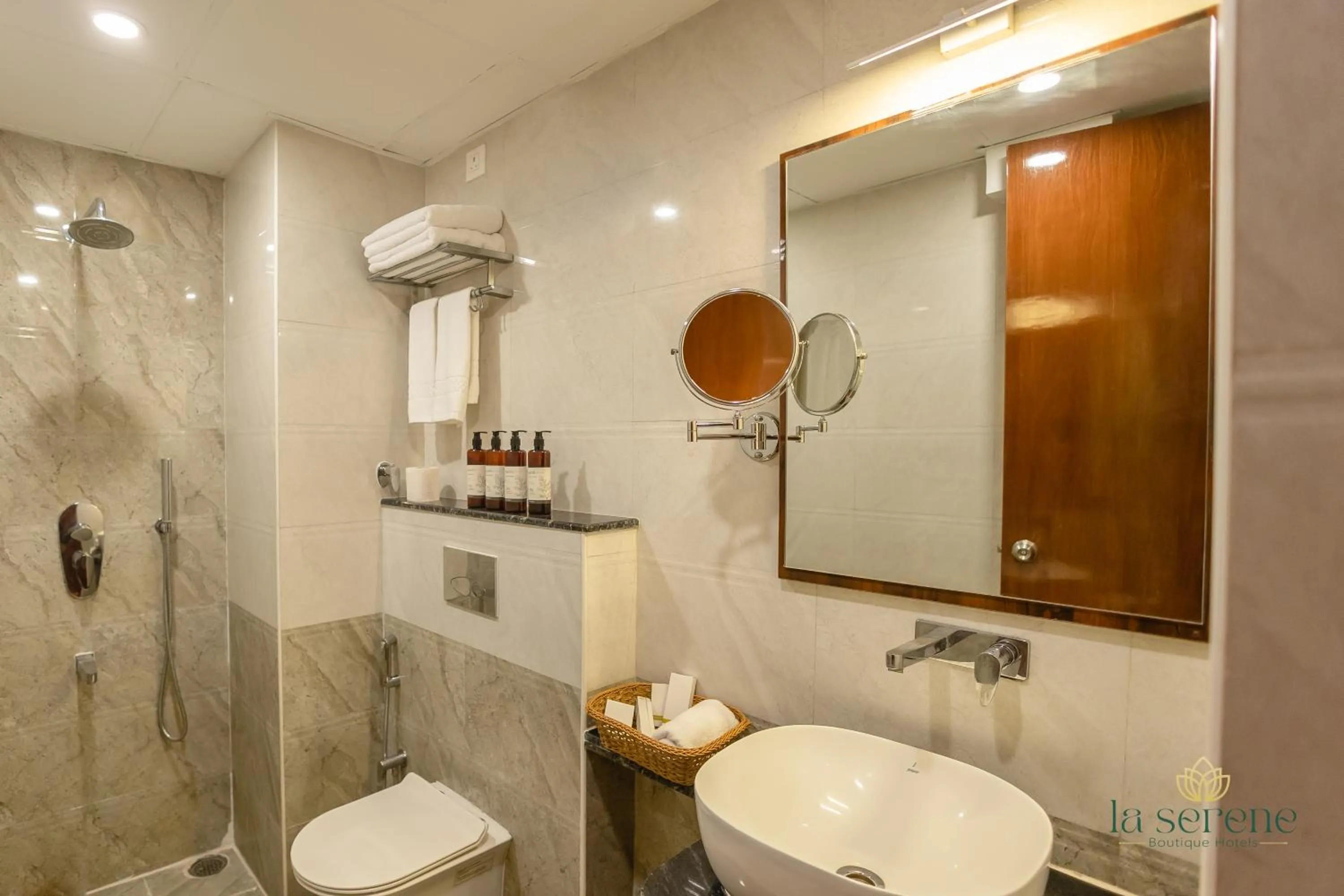 Bathroom in La Serene Boutique Hotel - Manyata Tech Park