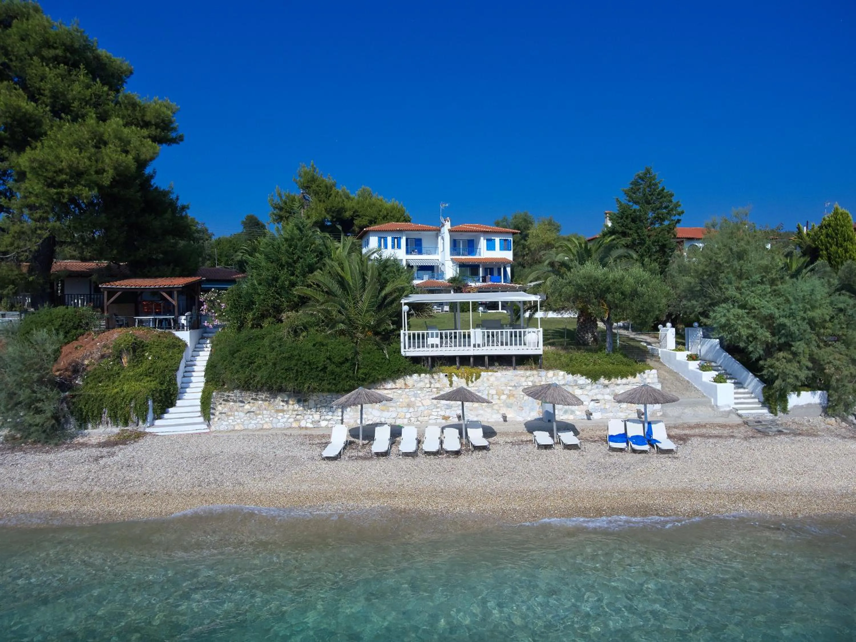 Garden in Acrotel Athena Villa