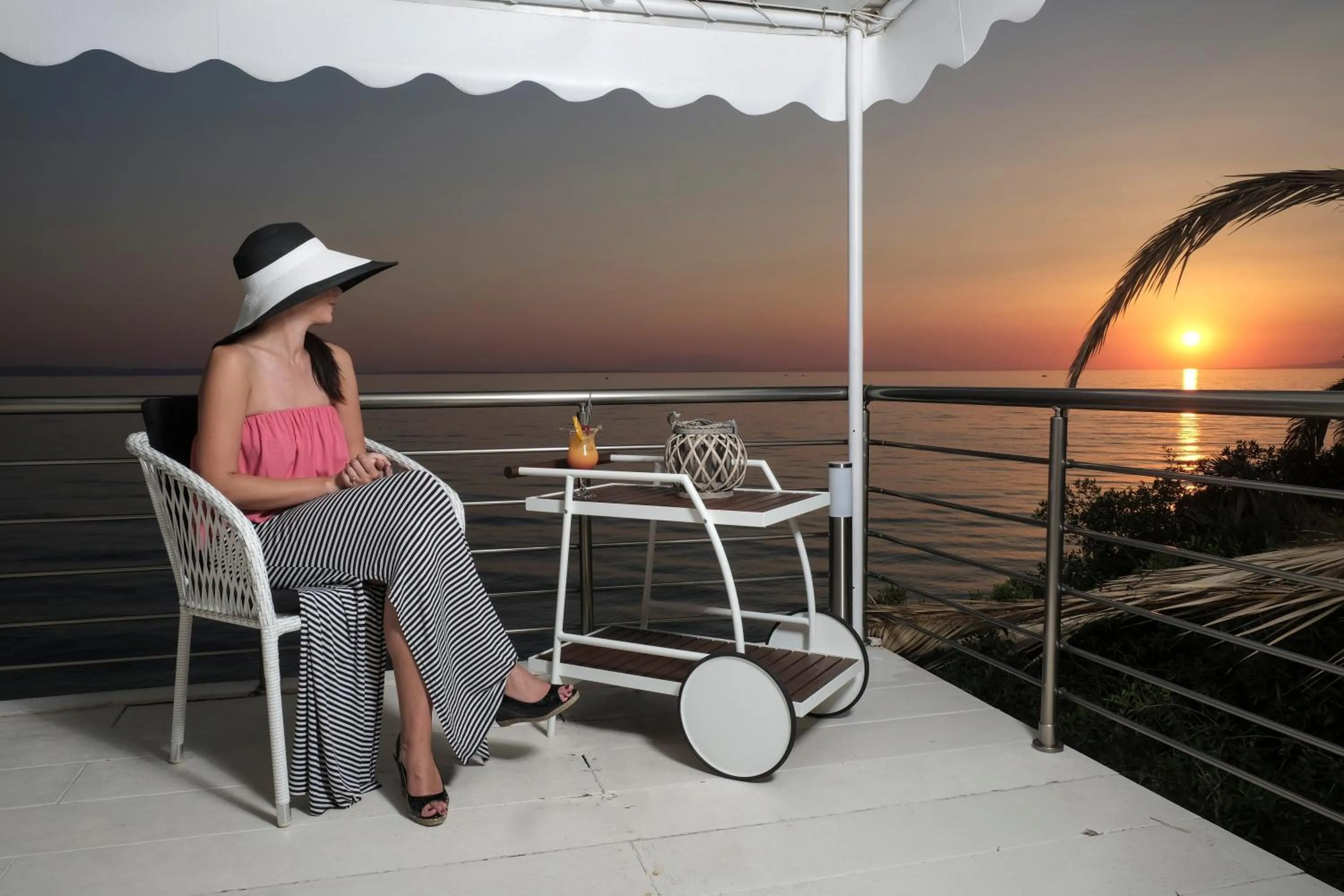 People in Acrotel Athena Villa