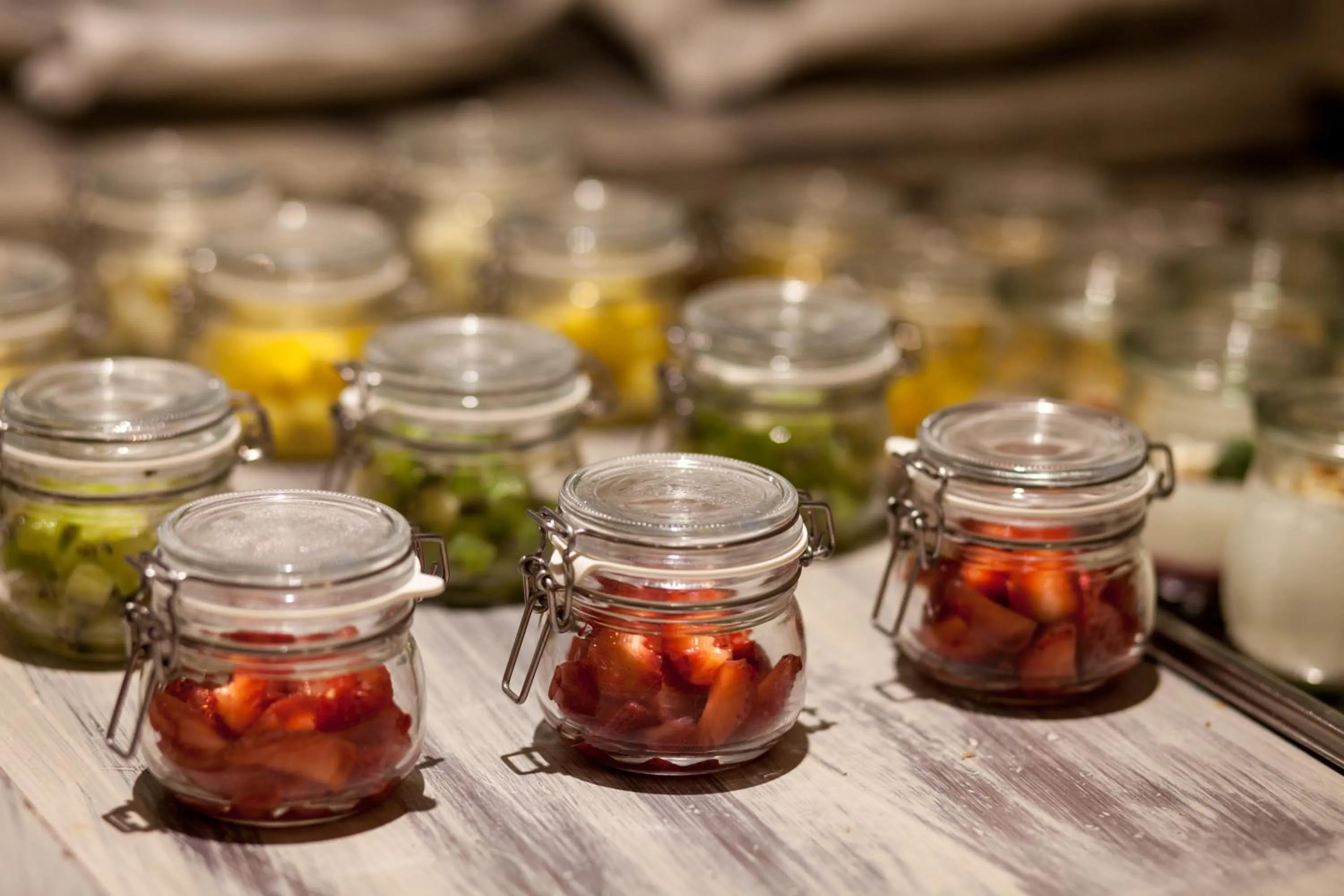 Buffet breakfast in Hotel Luze El Toro