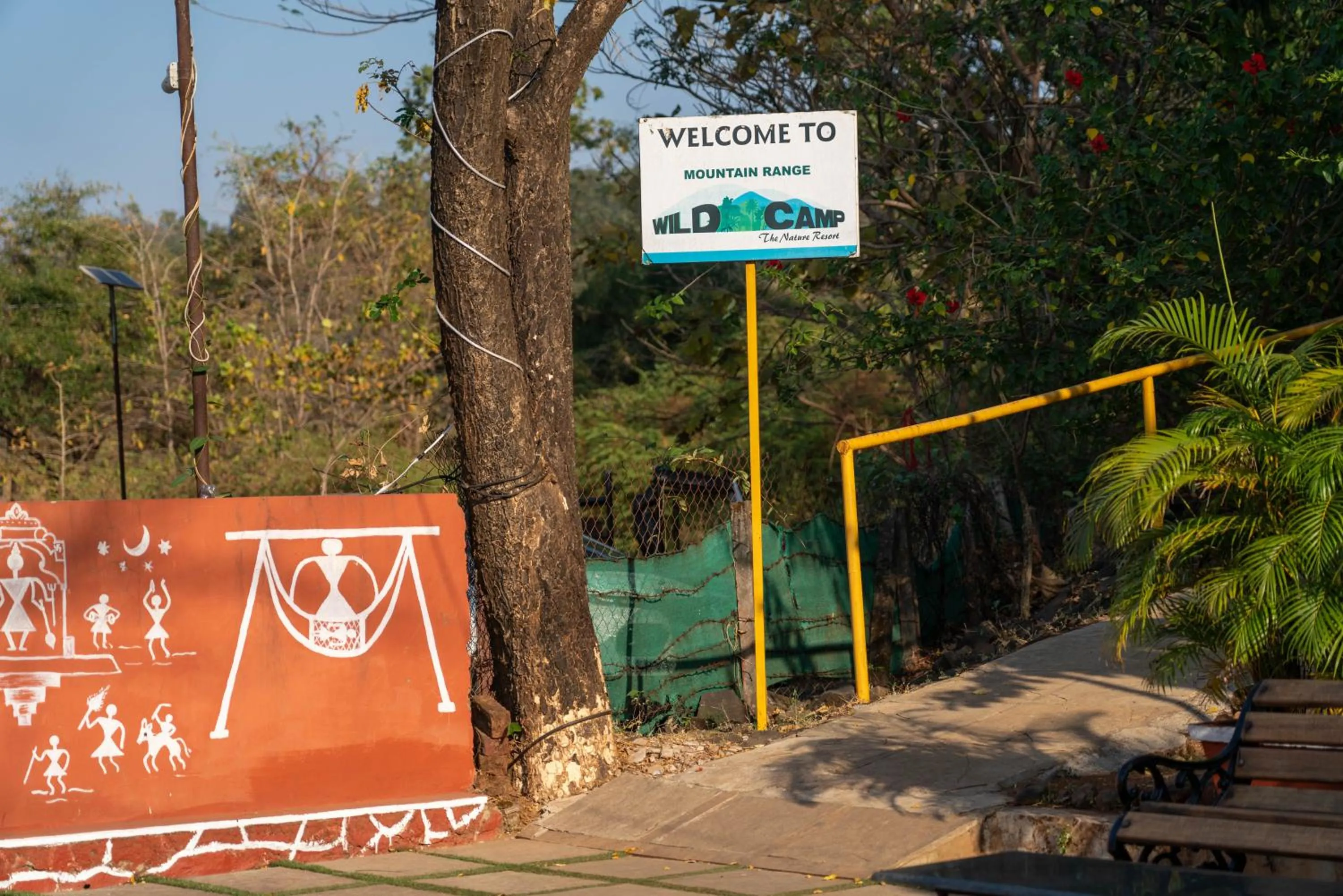 Facade/entrance in Wild Camp- The Nature Resort