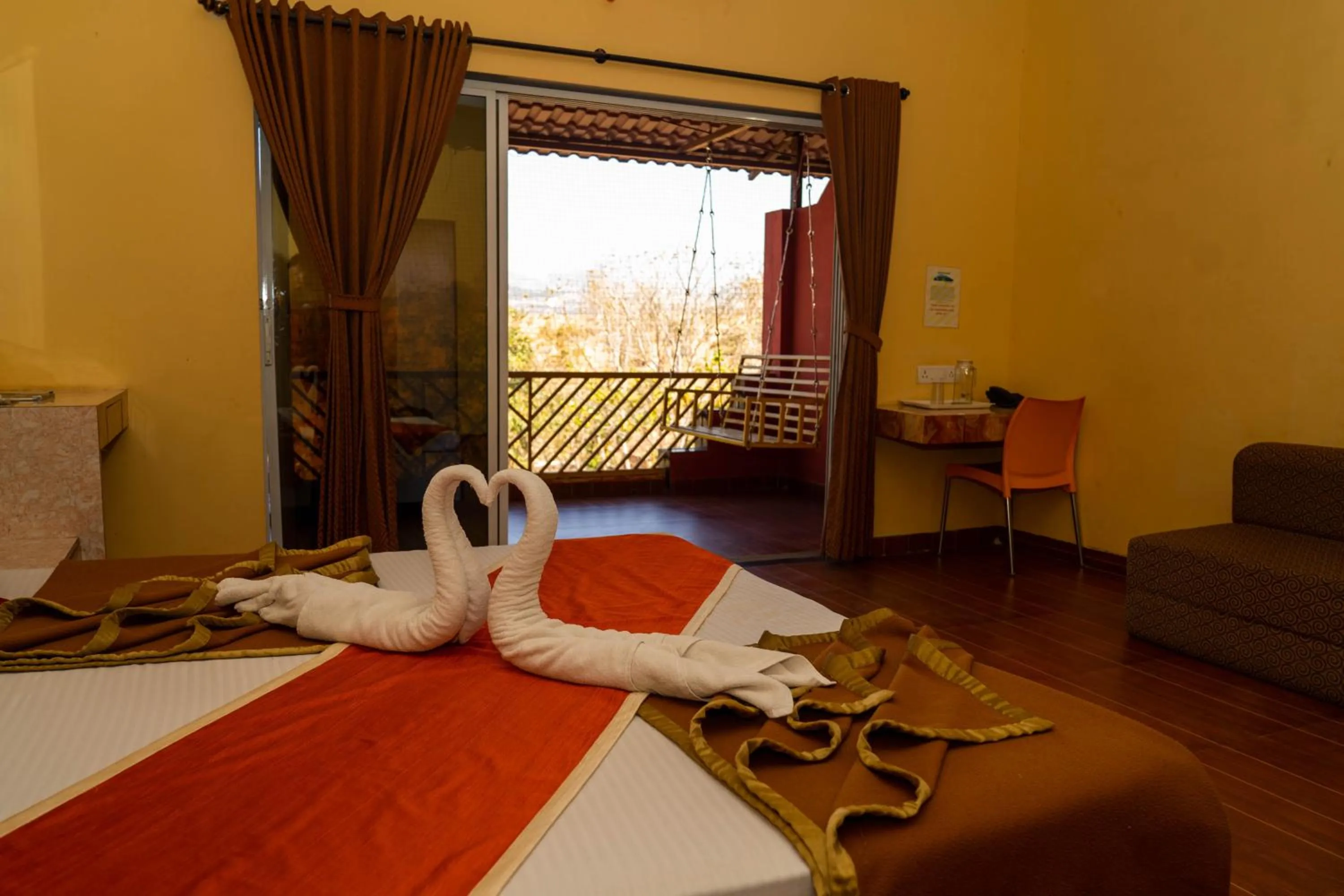 Bedroom, Bed in Wild Camp- The Nature Resort