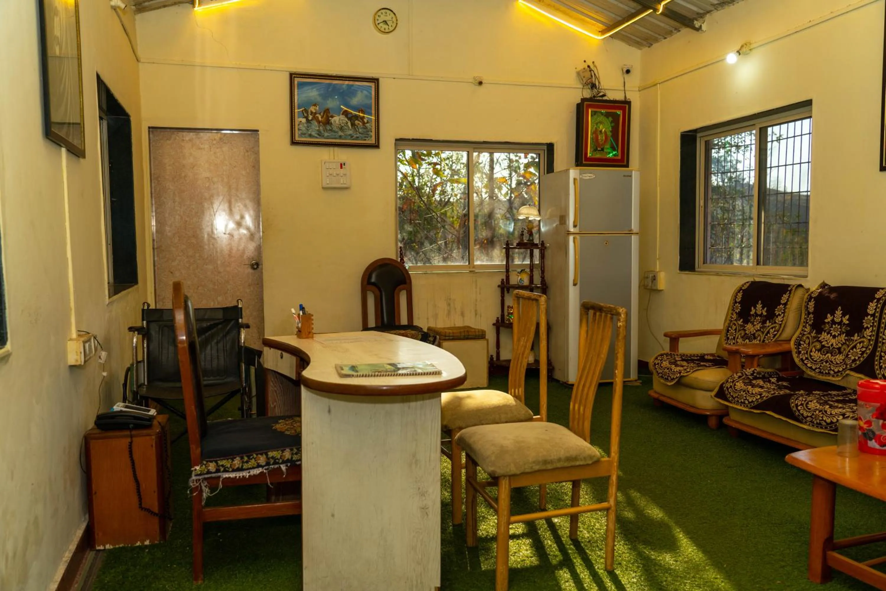 Lobby or reception in Wild Camp- The Nature Resort