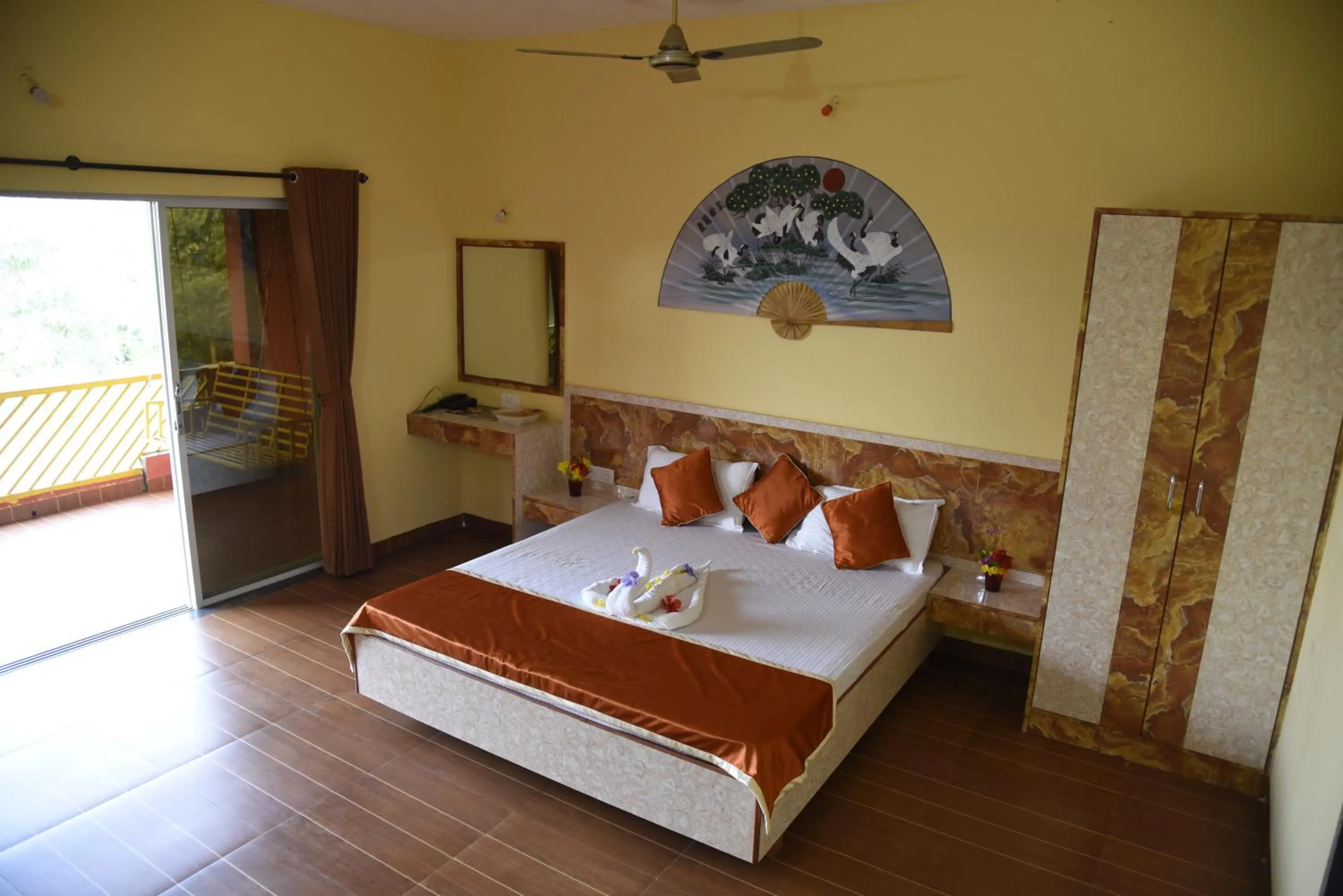 View (from property/room), Bed in Wild Camp- The Nature Resort