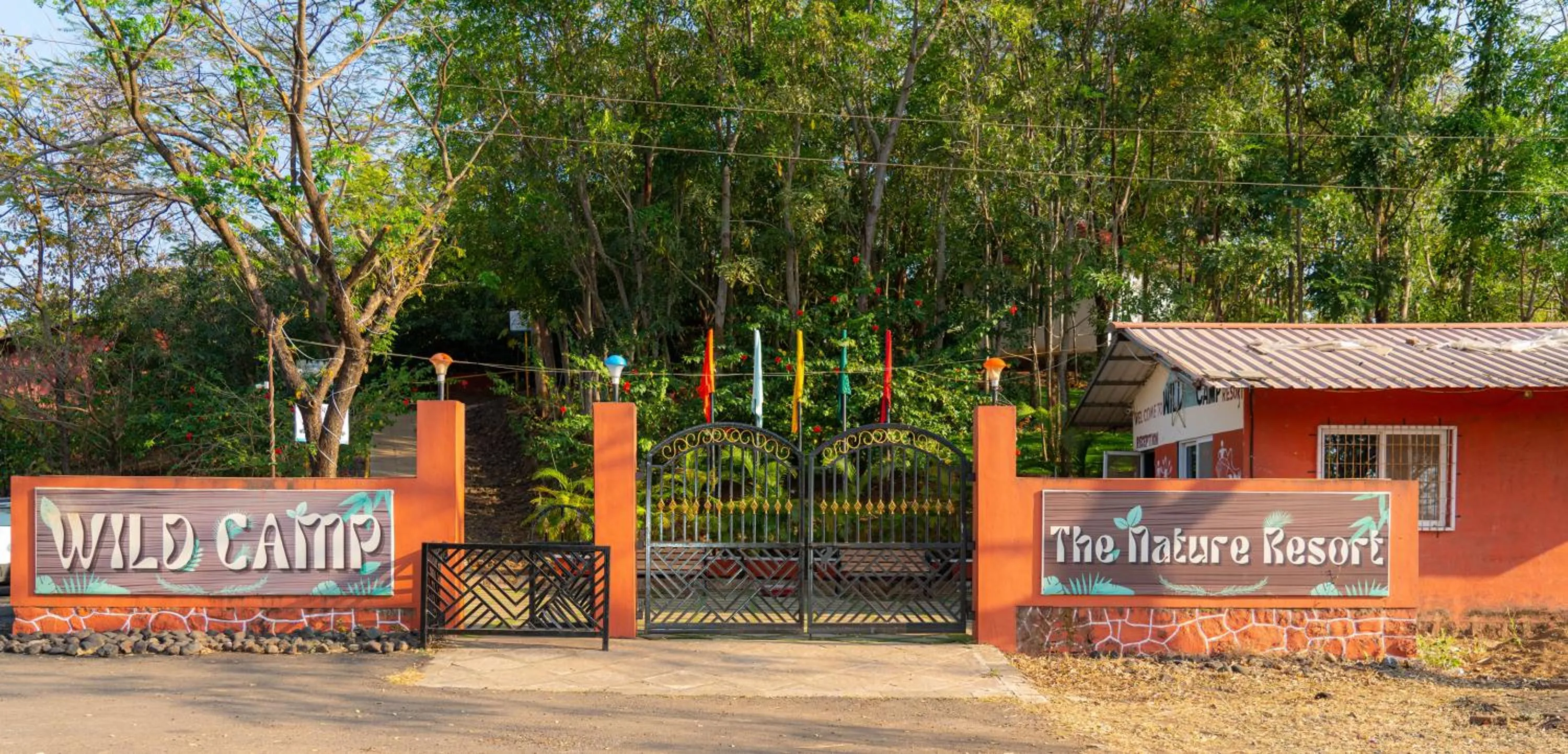 Facade/entrance in Wild Camp- The Nature Resort