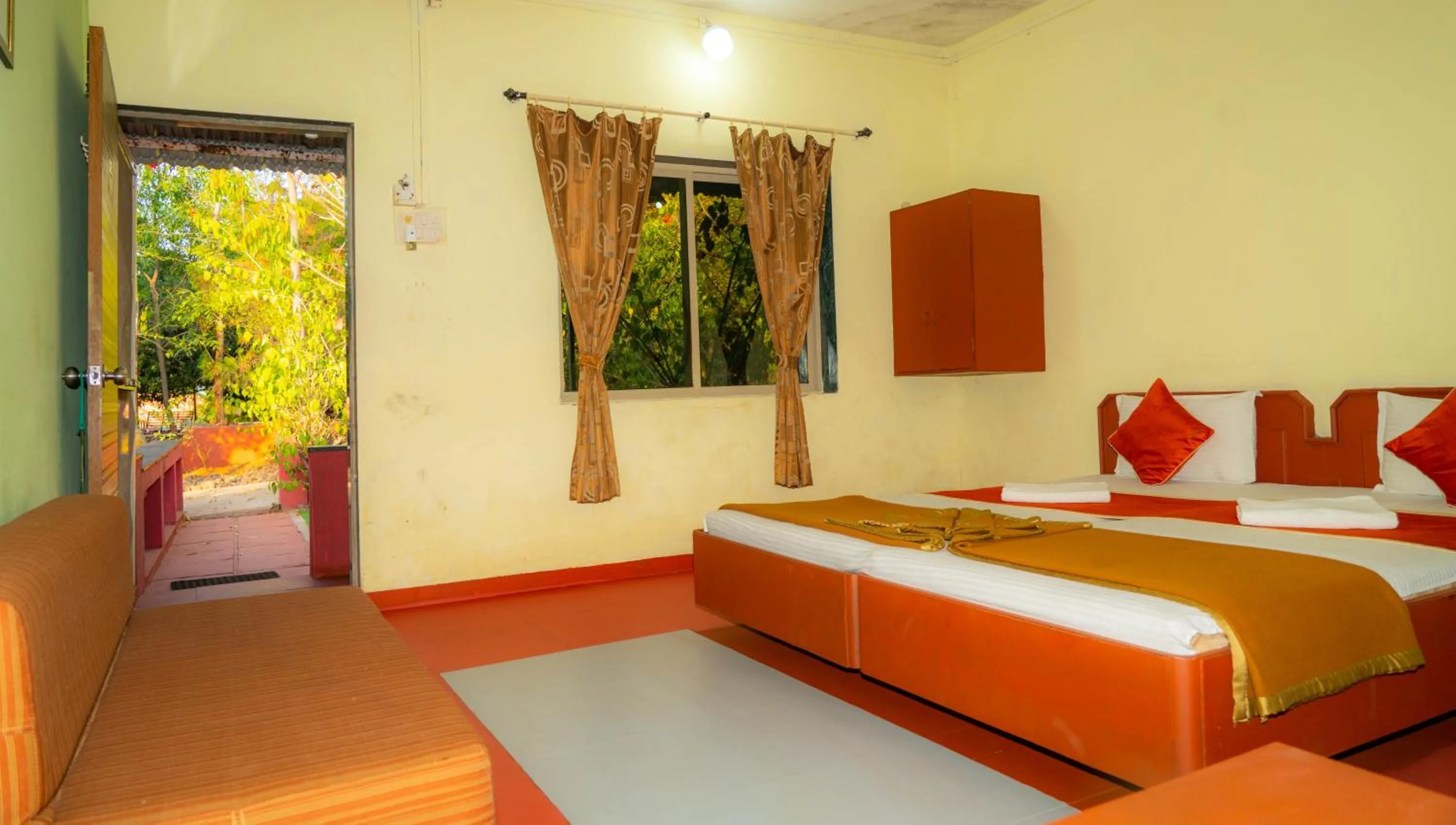 Bedroom, Bed in Wild Camp- The Nature Resort