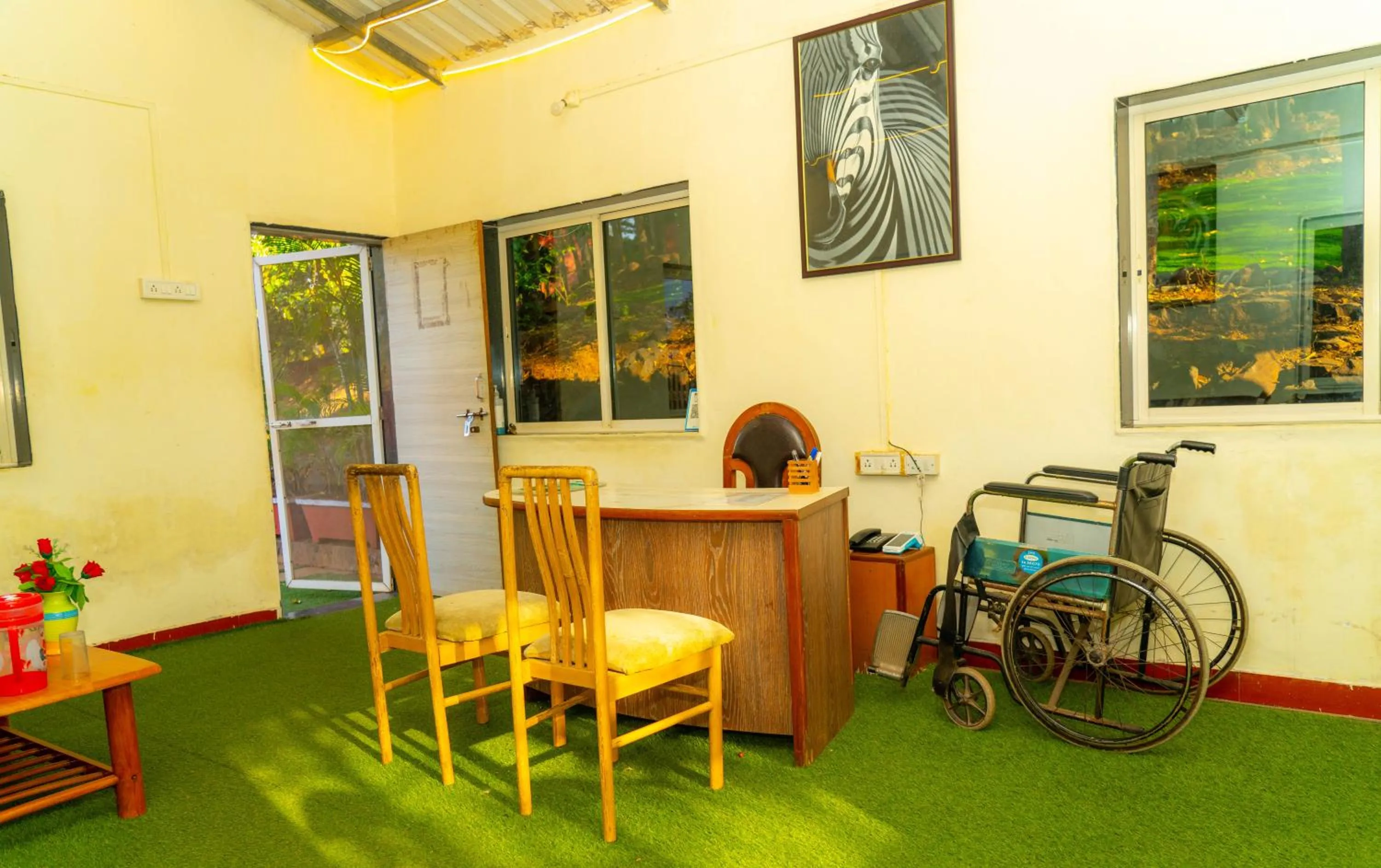 Lobby or reception in Wild Camp- The Nature Resort