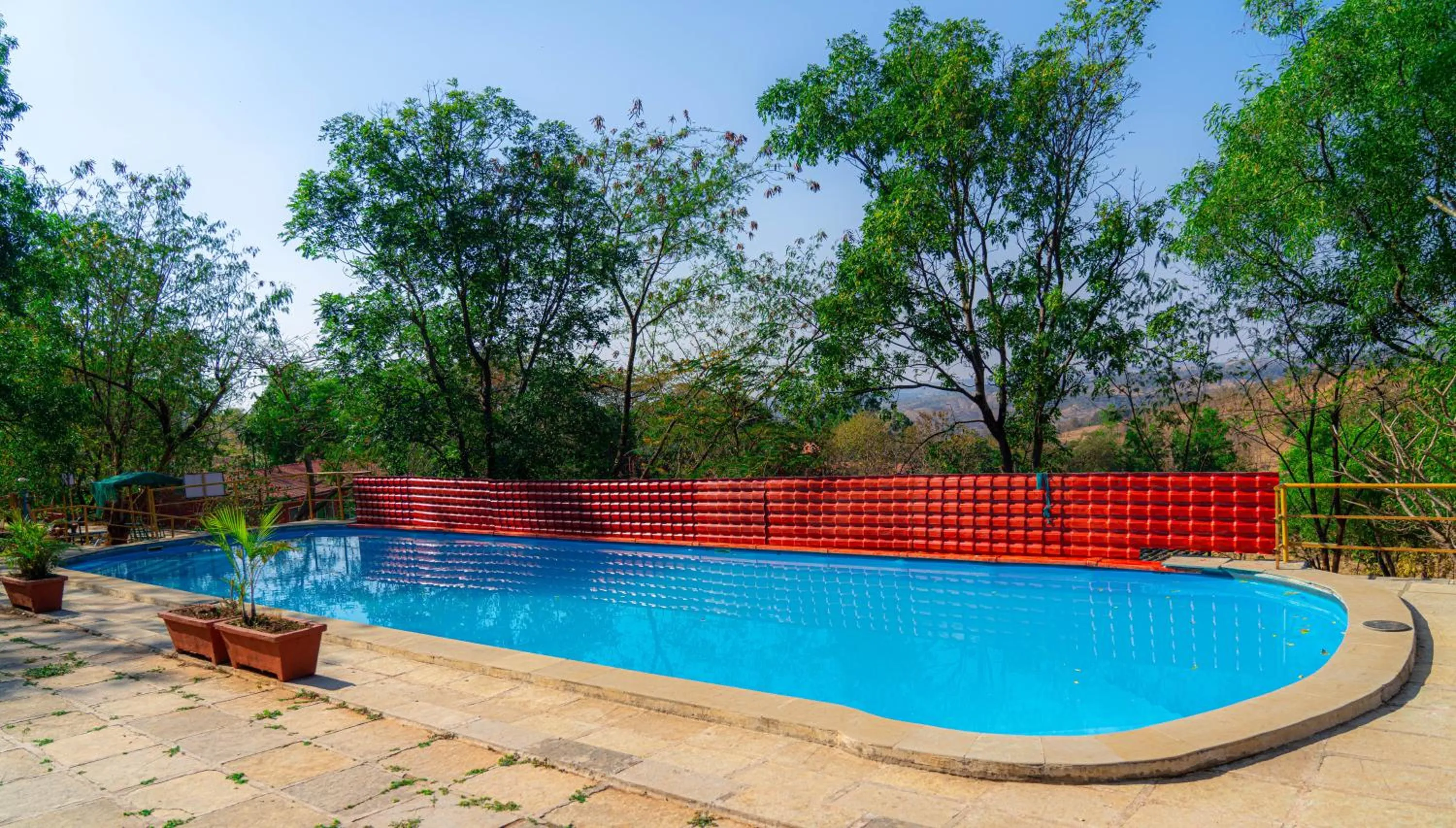 Swimming pool in Wild Camp- The Nature Resort