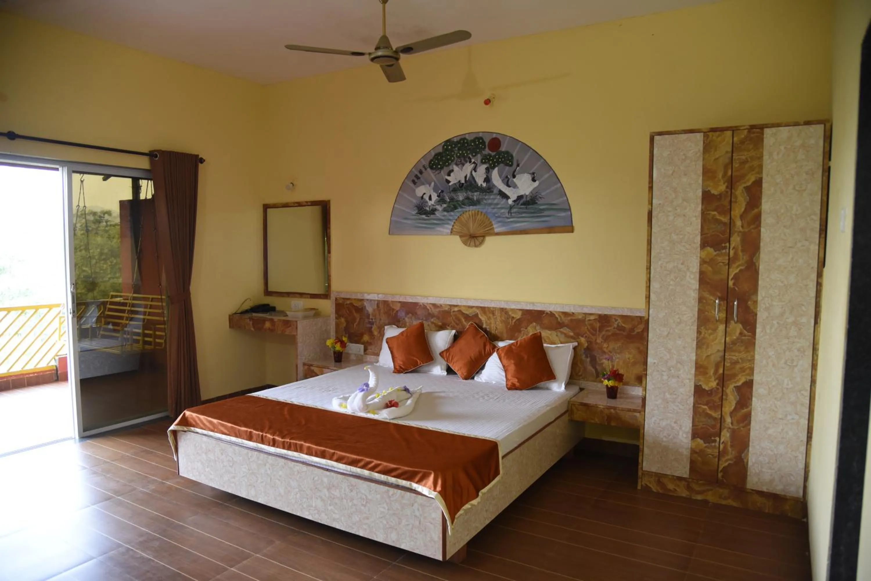 Bedroom, Bed in Wild Camp- The Nature Resort