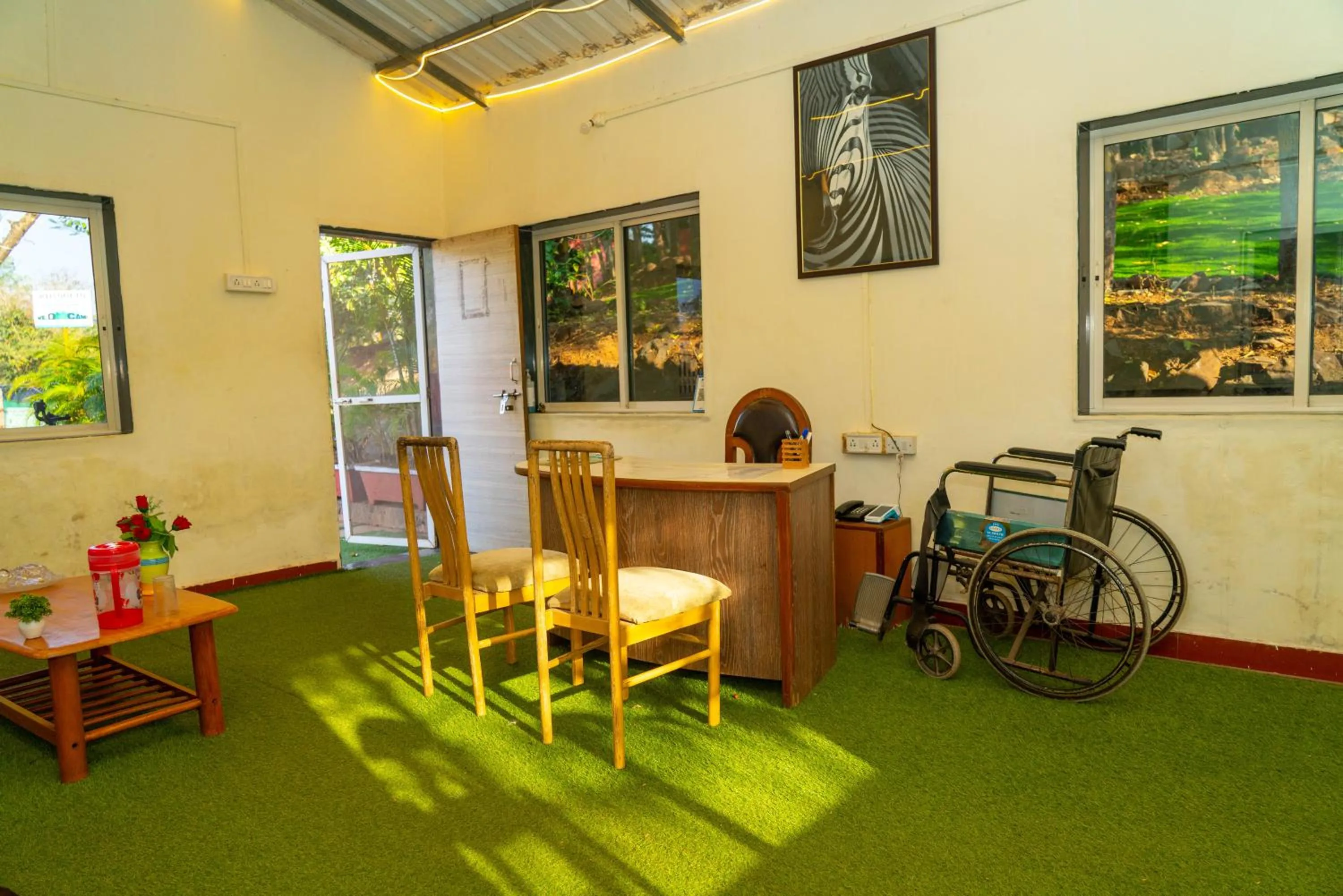 Lobby or reception in Wild Camp- The Nature Resort