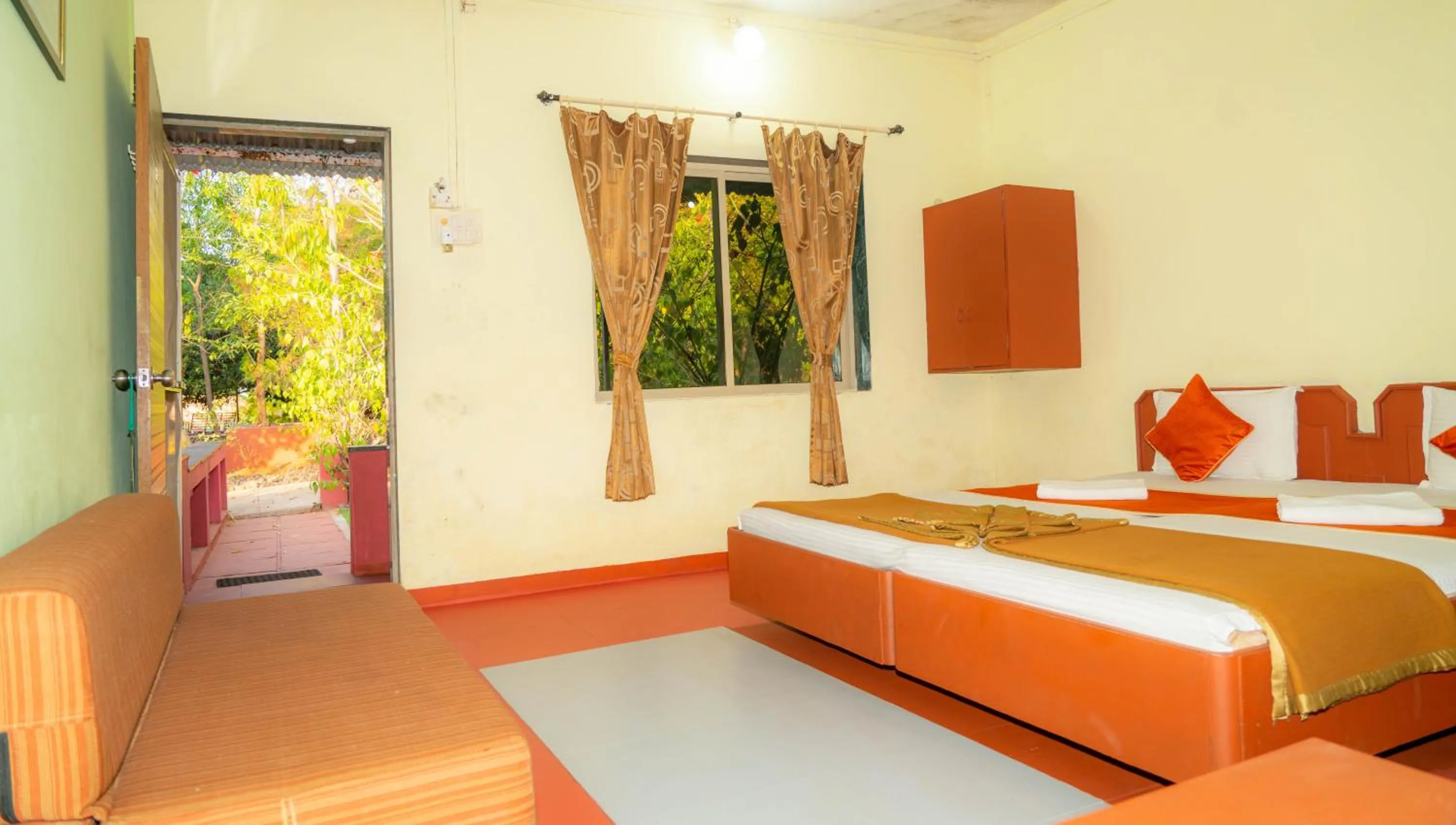 Bedroom, Bed in Wild Camp- The Nature Resort