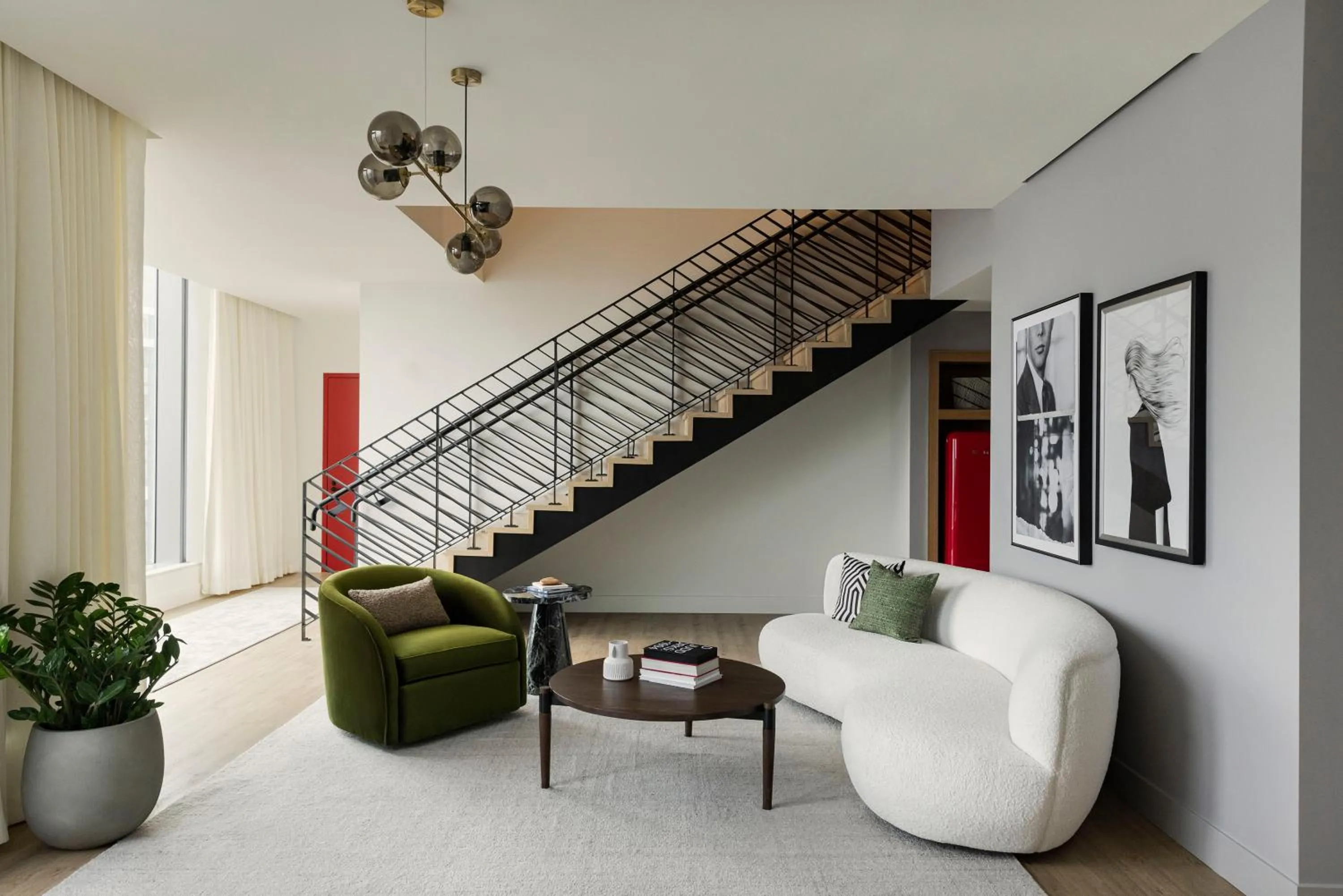 Living room in Virgin Hotels New York City