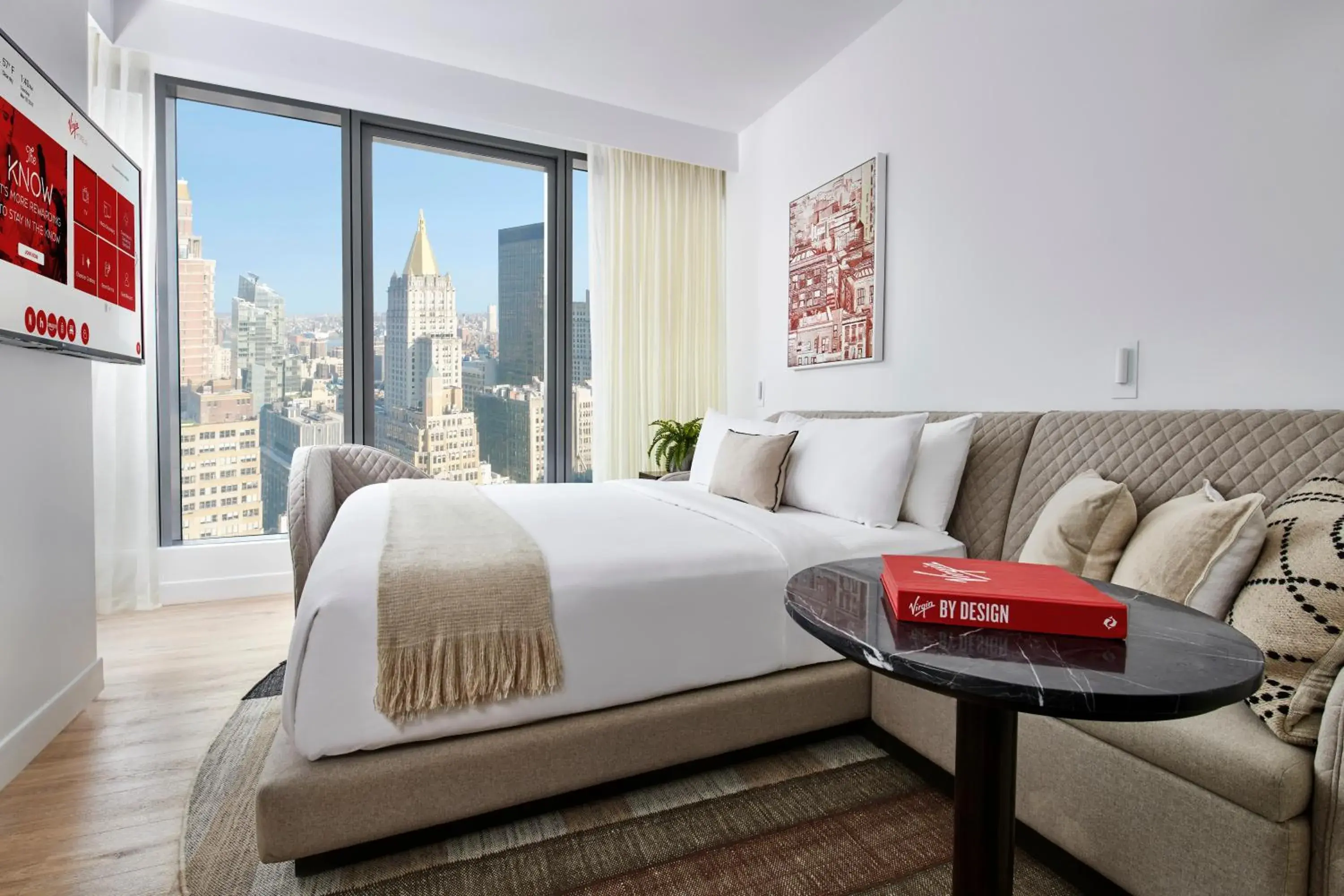 Sky Chamber King City View in Virgin Hotels New York City Sky Chamber King City View in Virgin Hotels New York City