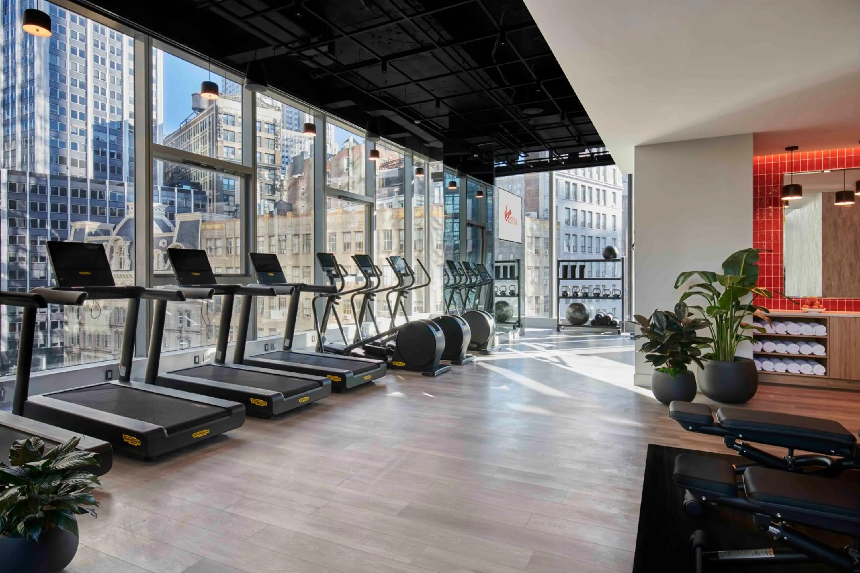 Fitness centre/facilities in Virgin Hotels New York City
