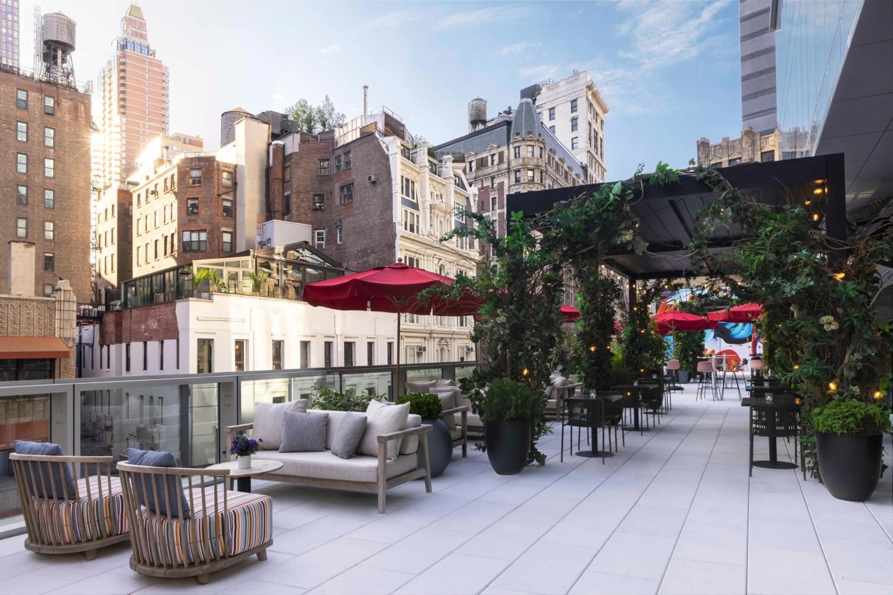 Balcony/Terrace in Virgin Hotels New York City
