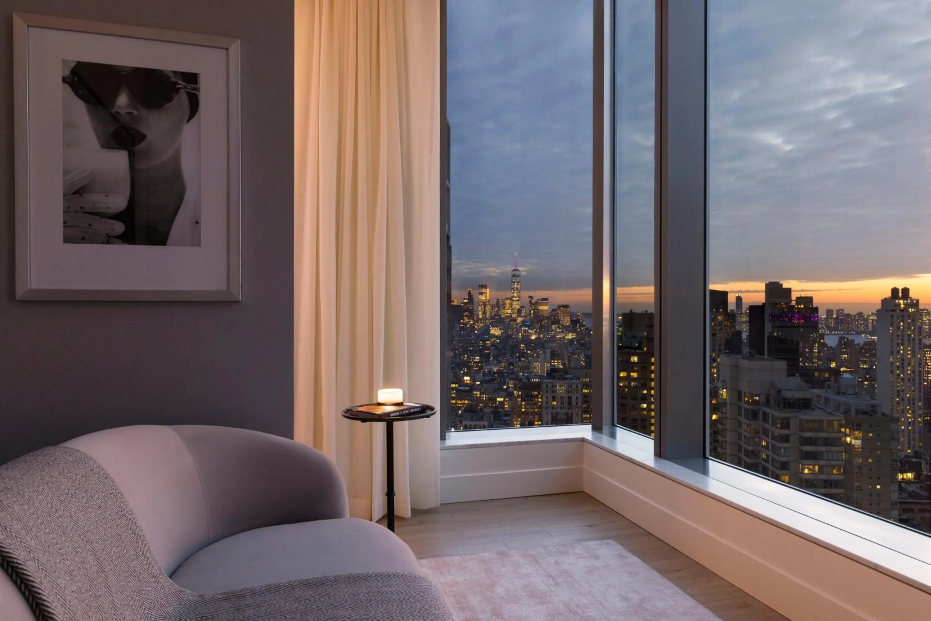 Bedroom in Virgin Hotels New York City