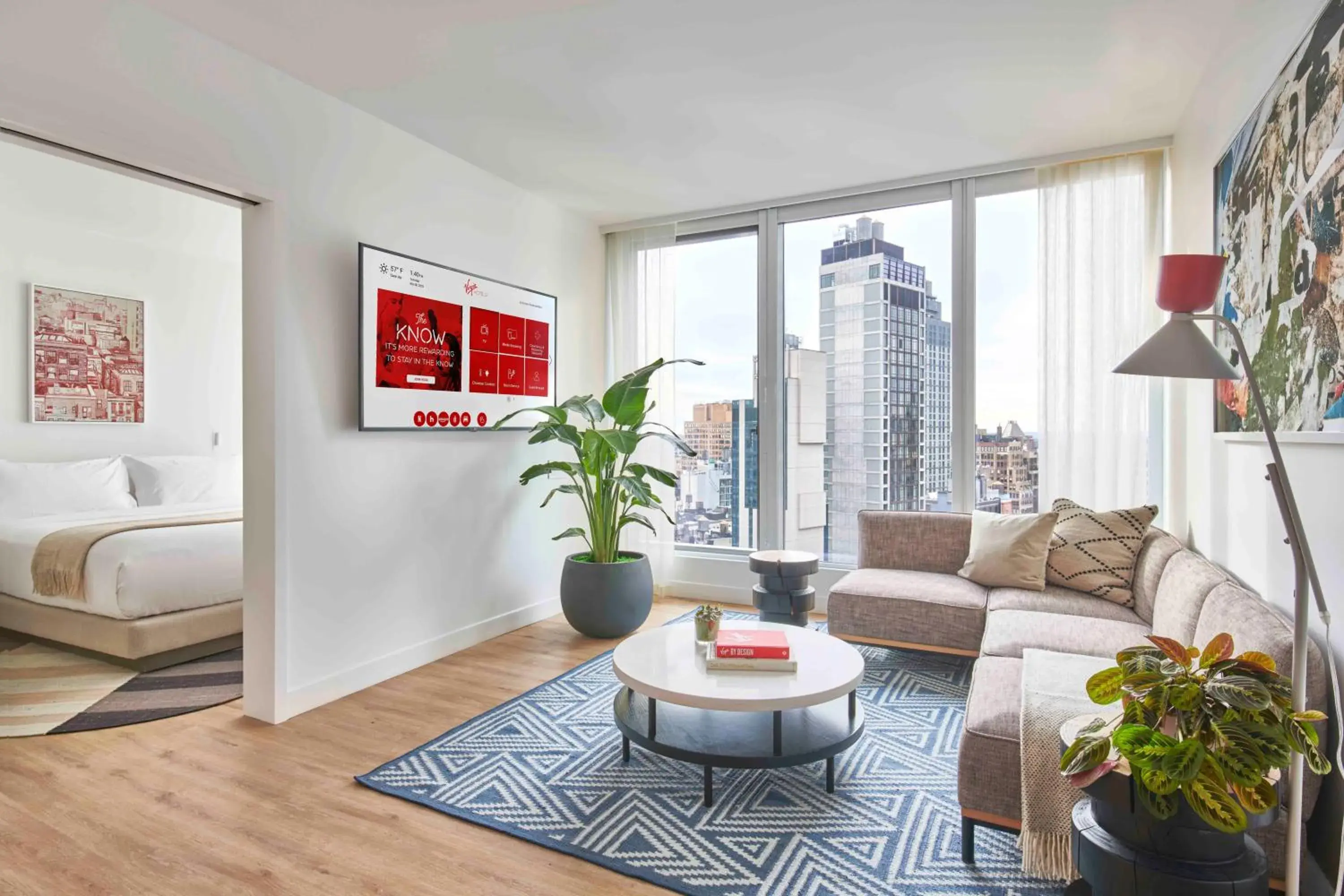 Sky Chamber Suite with City View in Virgin Hotels New York City Sky Chamber Suite with City View in Virgin Hotels New York City