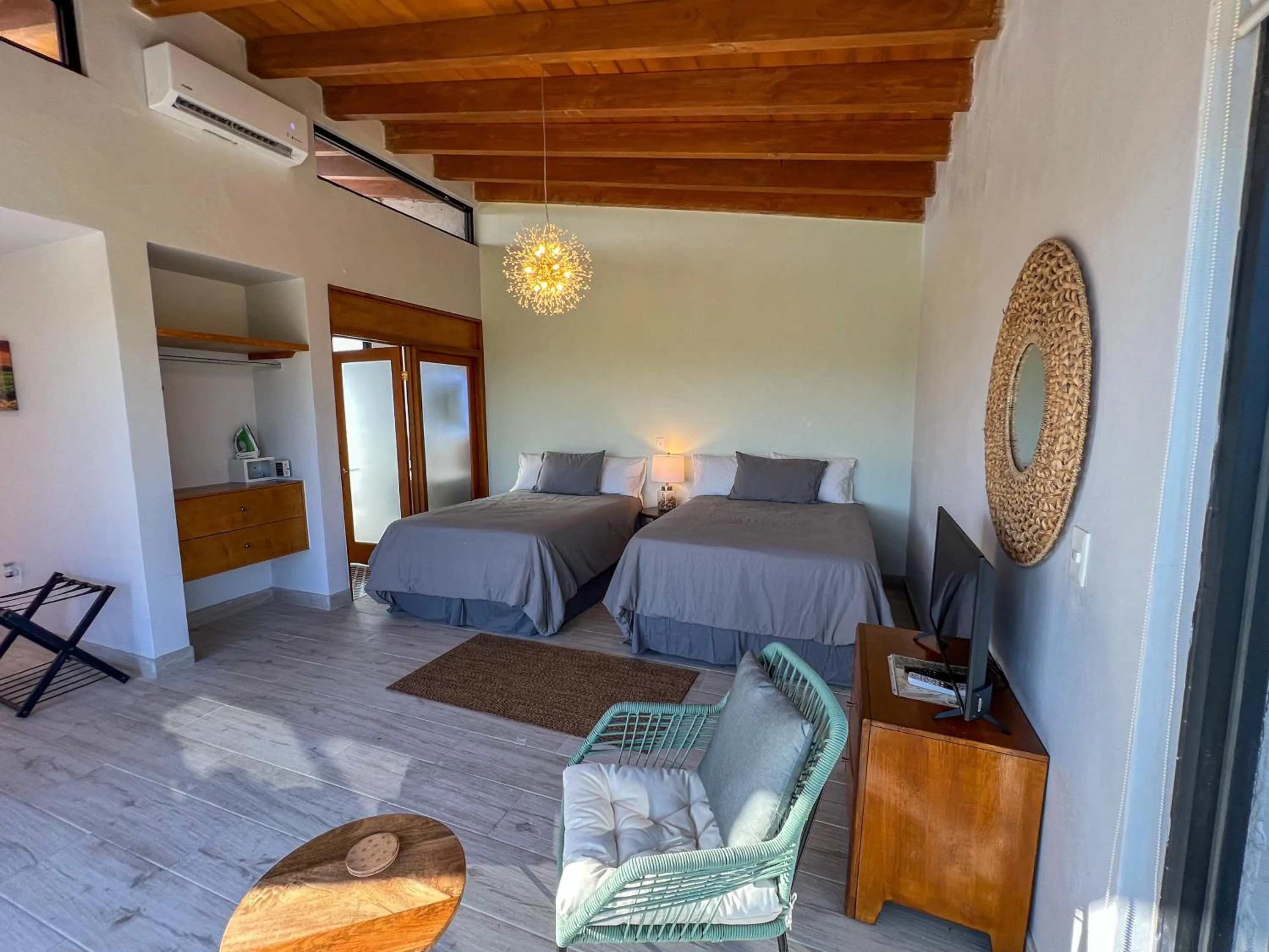 Bed in Viñedo Casa la Noria