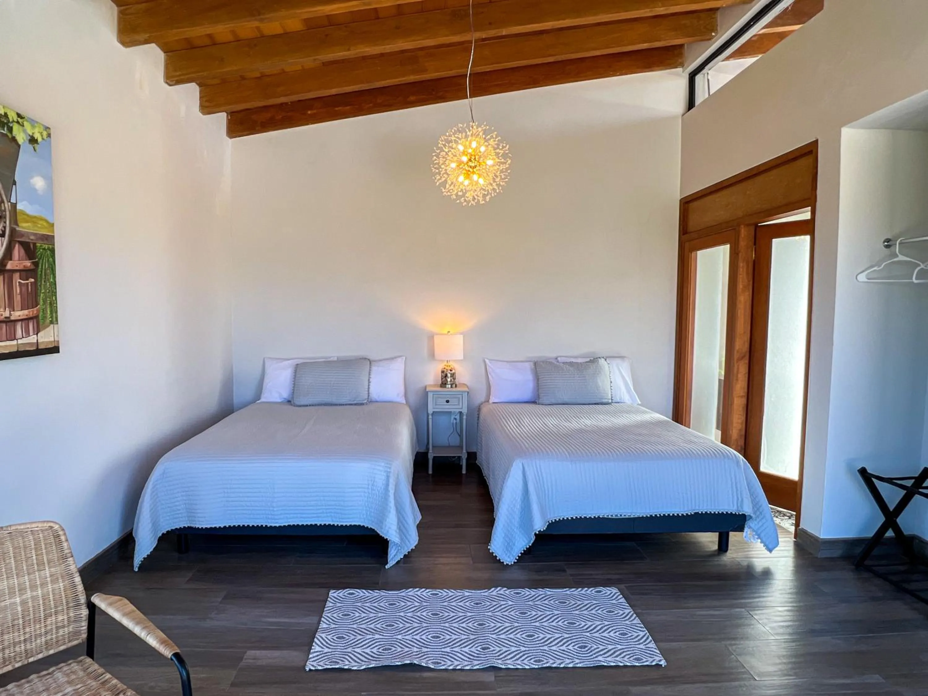 Bed in Viñedo Casa la Noria