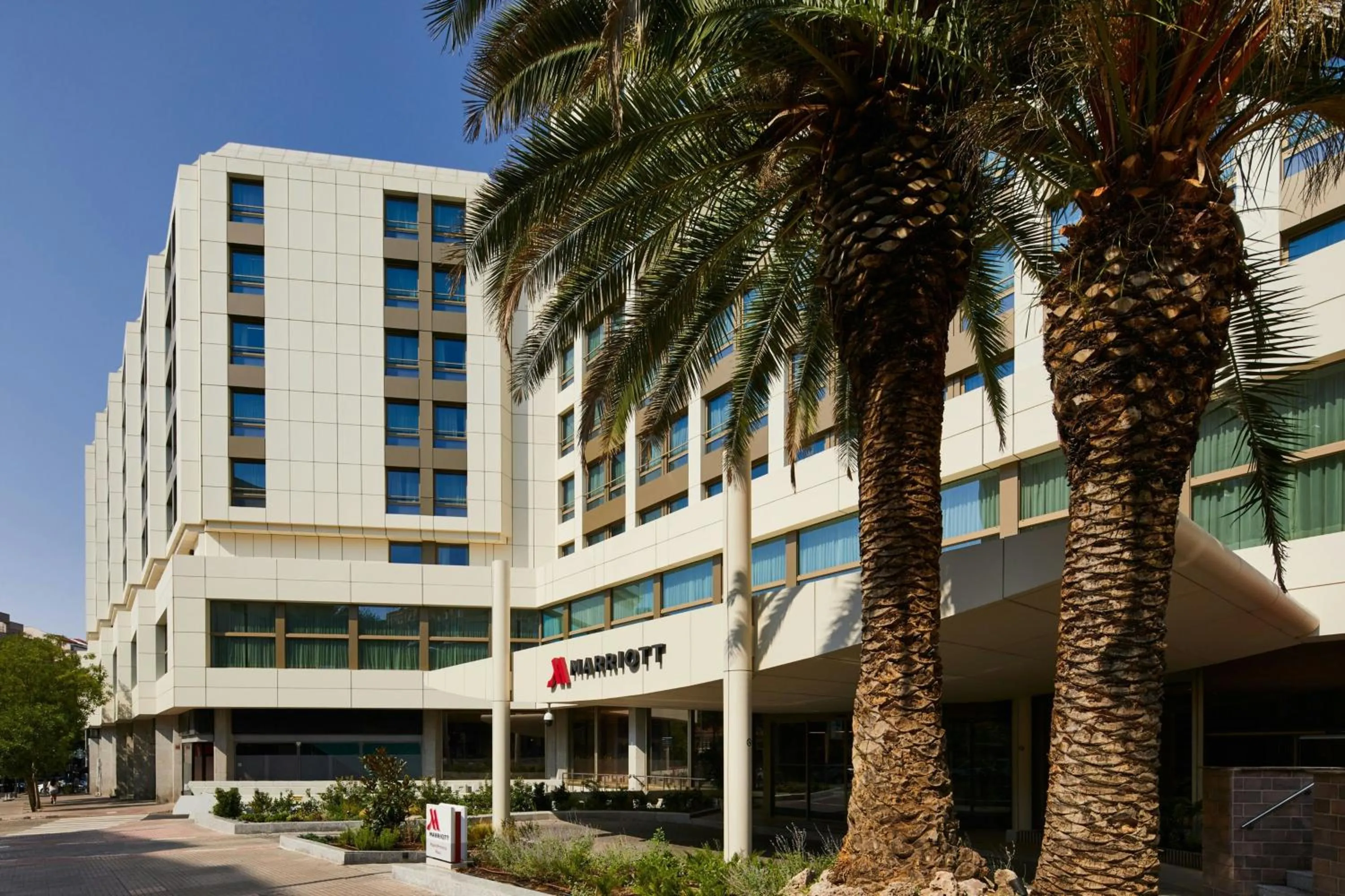 View (from property/room) in Madrid Marriott Hotel Princesa Plaza