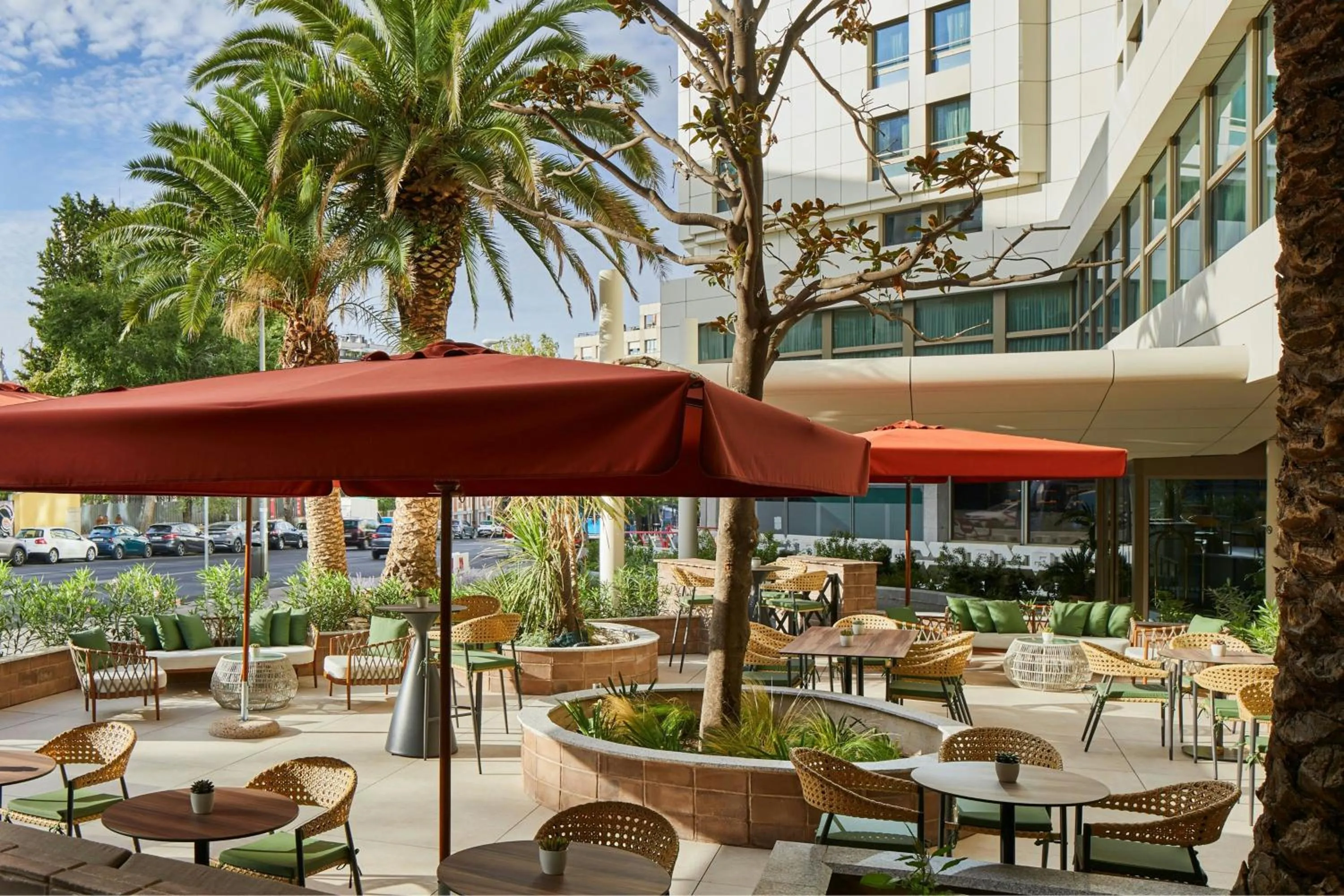 Restaurant/places to eat in Madrid Marriott Hotel Princesa Plaza