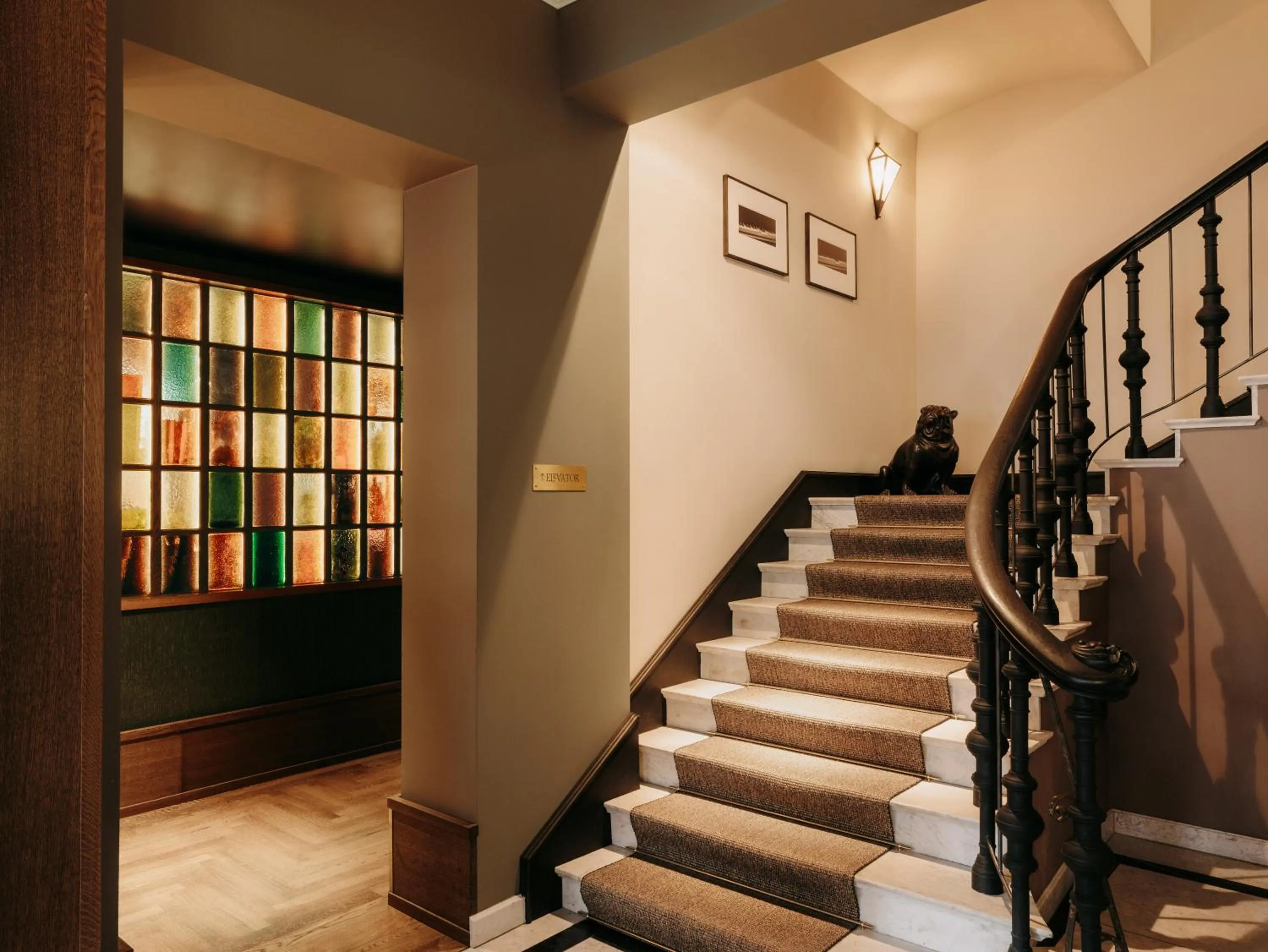 Lobby or reception in Boutique Hotel Château Royal