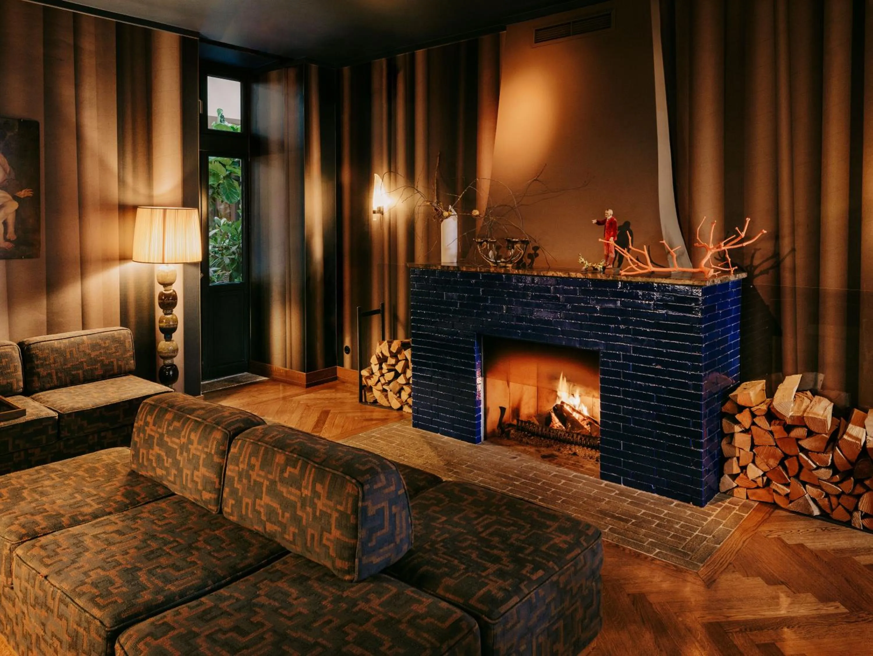 Lounge or bar in Boutique Hotel Château Royal