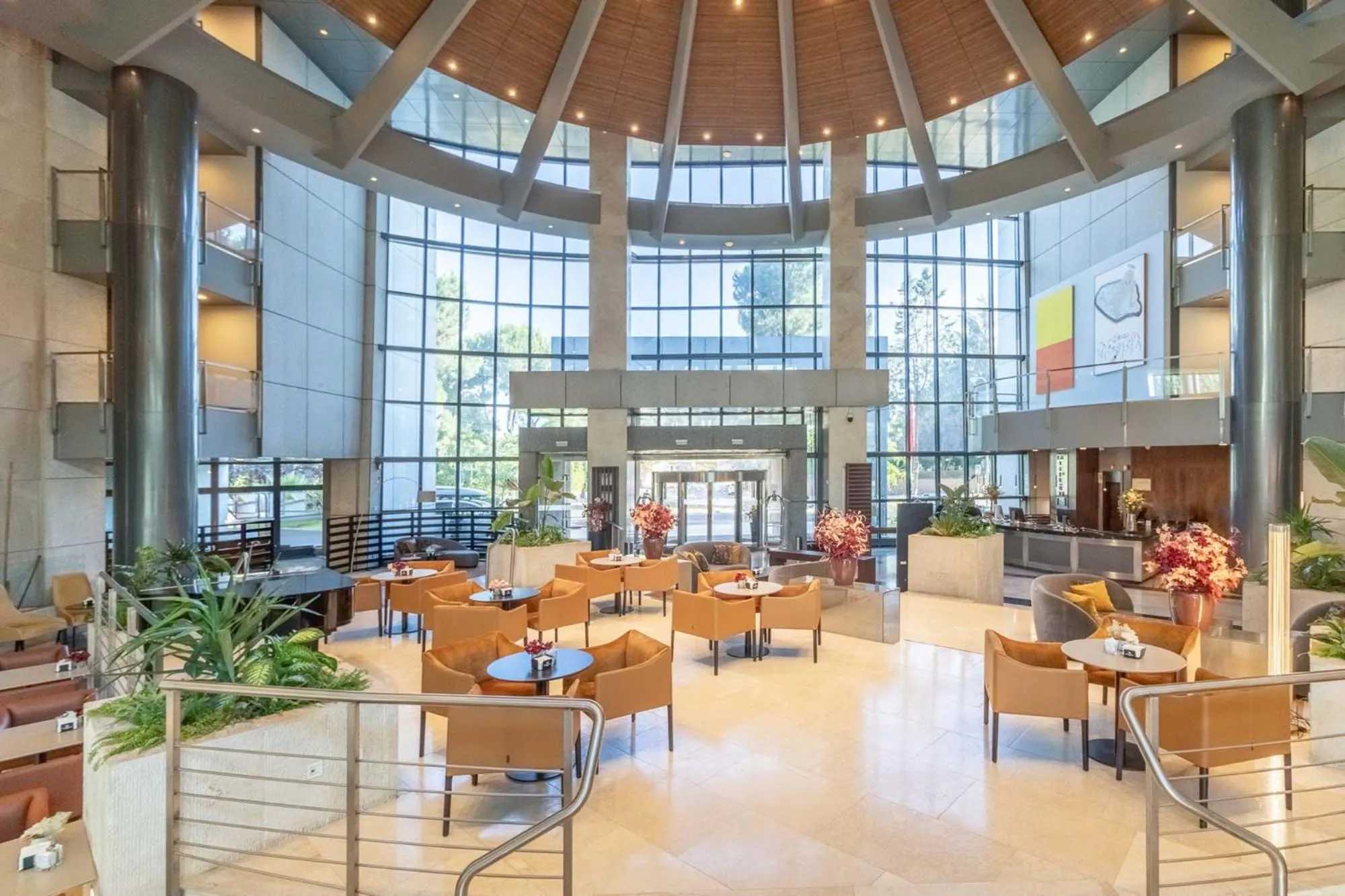 Lobby or reception in Eurostars Suites Mirasierra