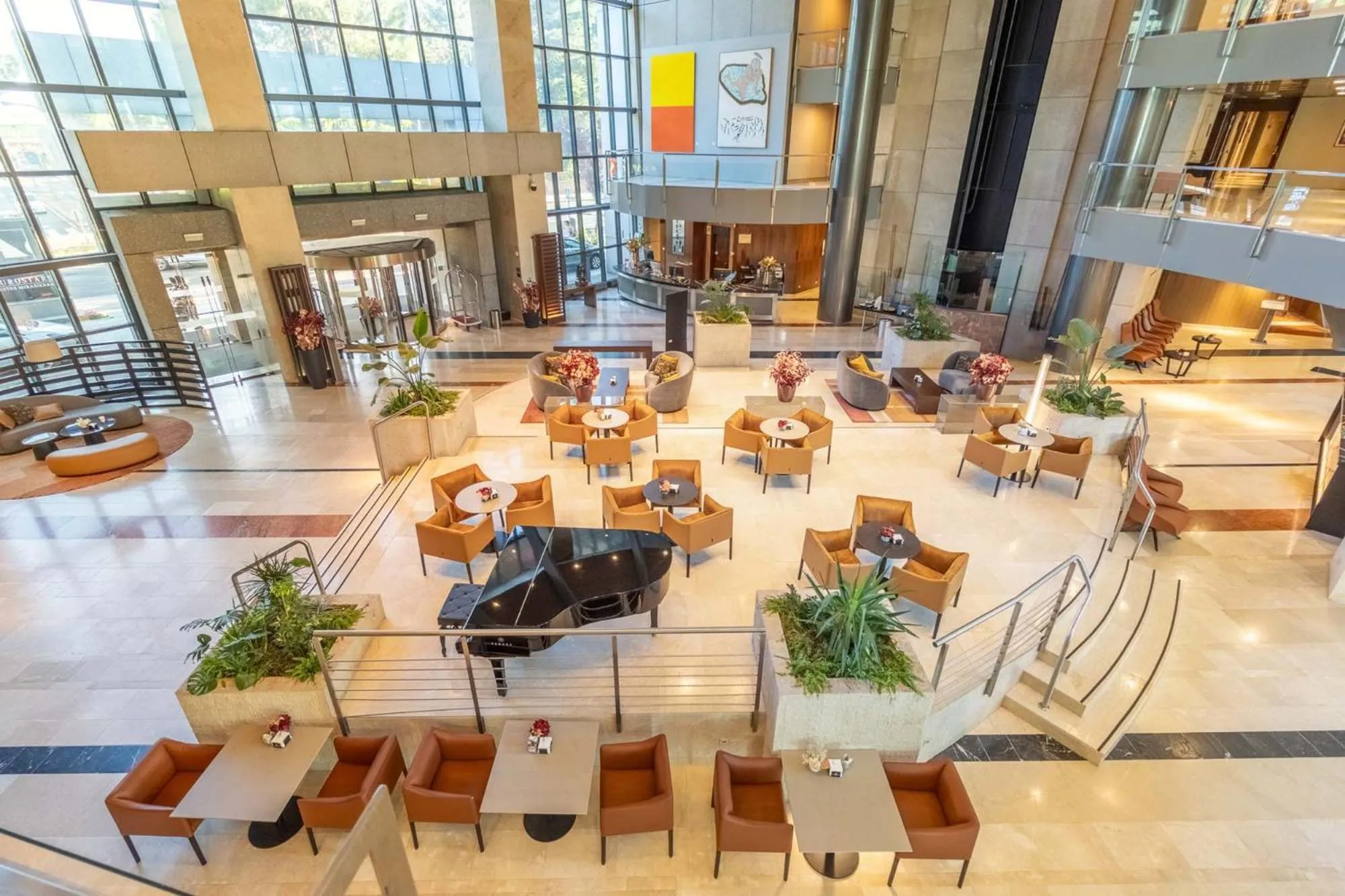 Lobby or reception in Eurostars Suites Mirasierra