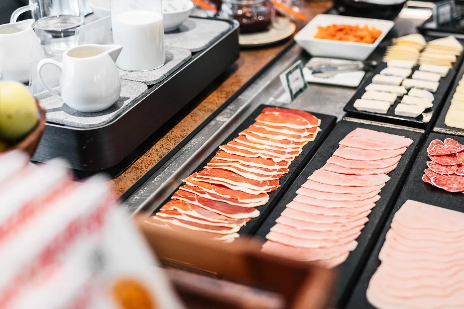 Buffet breakfast in Hotel Costabella