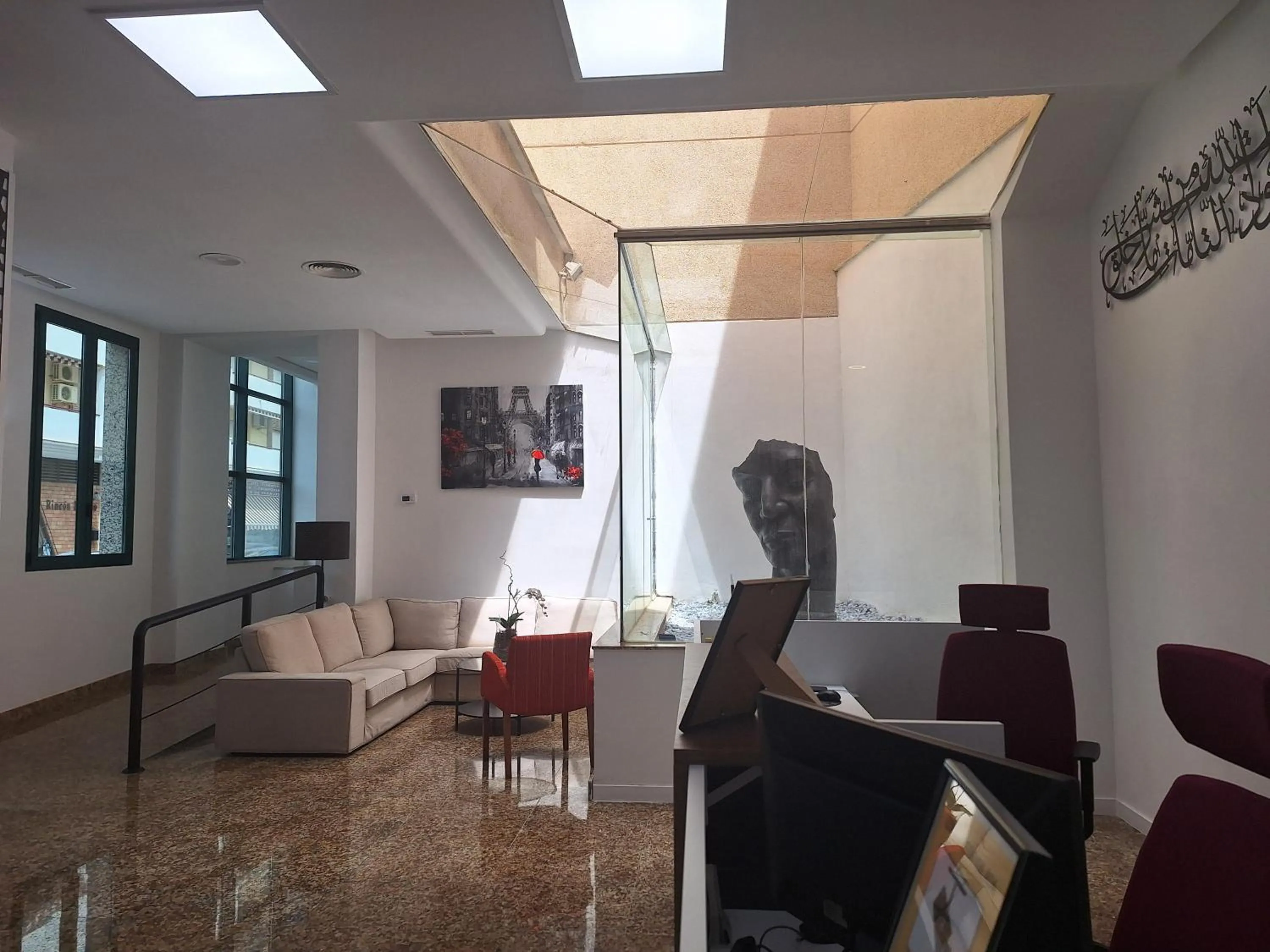 Lobby or reception in Mainake Costa del Sol