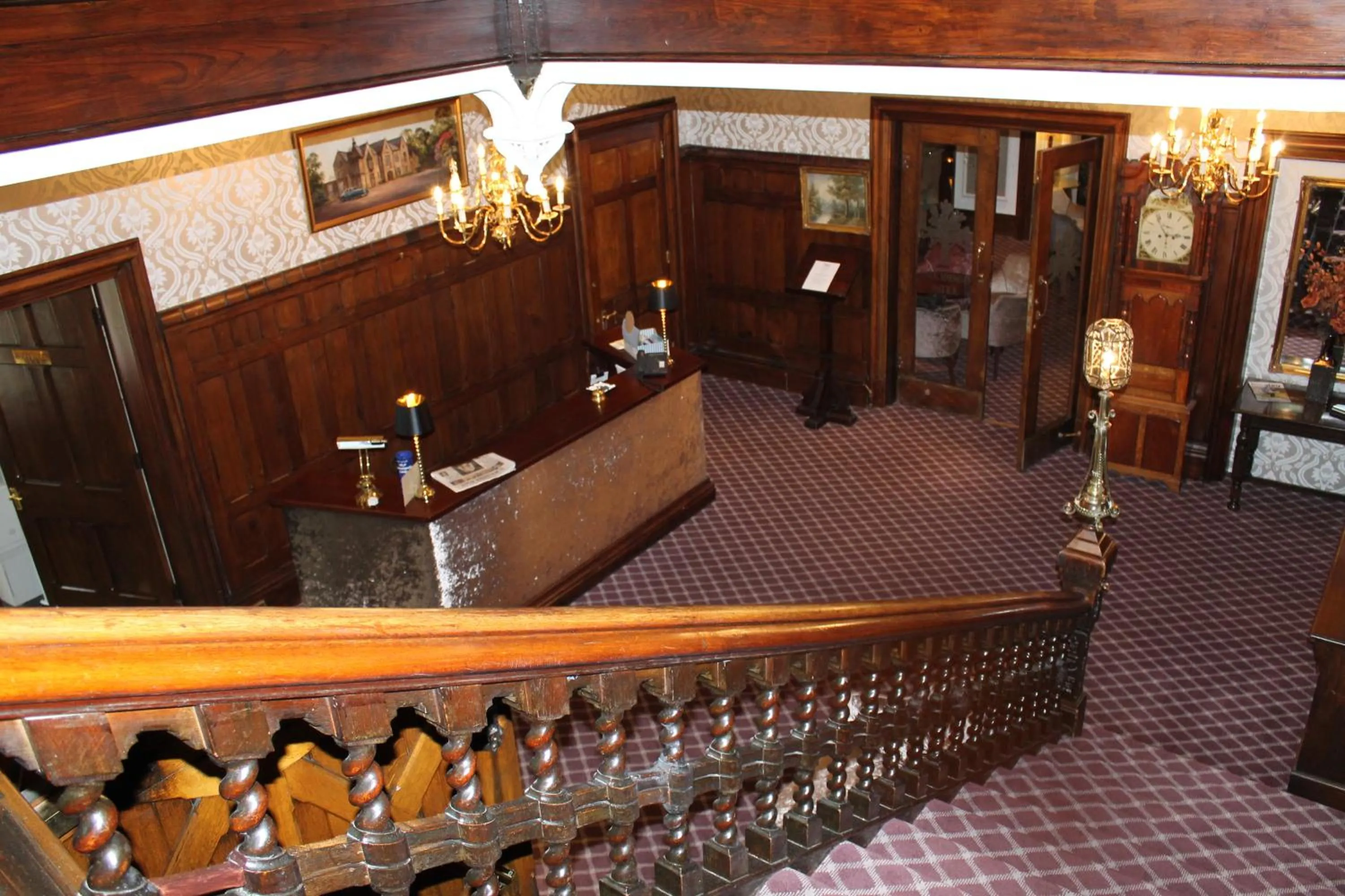 Lobby or reception in Oakwood Hall Hotel
