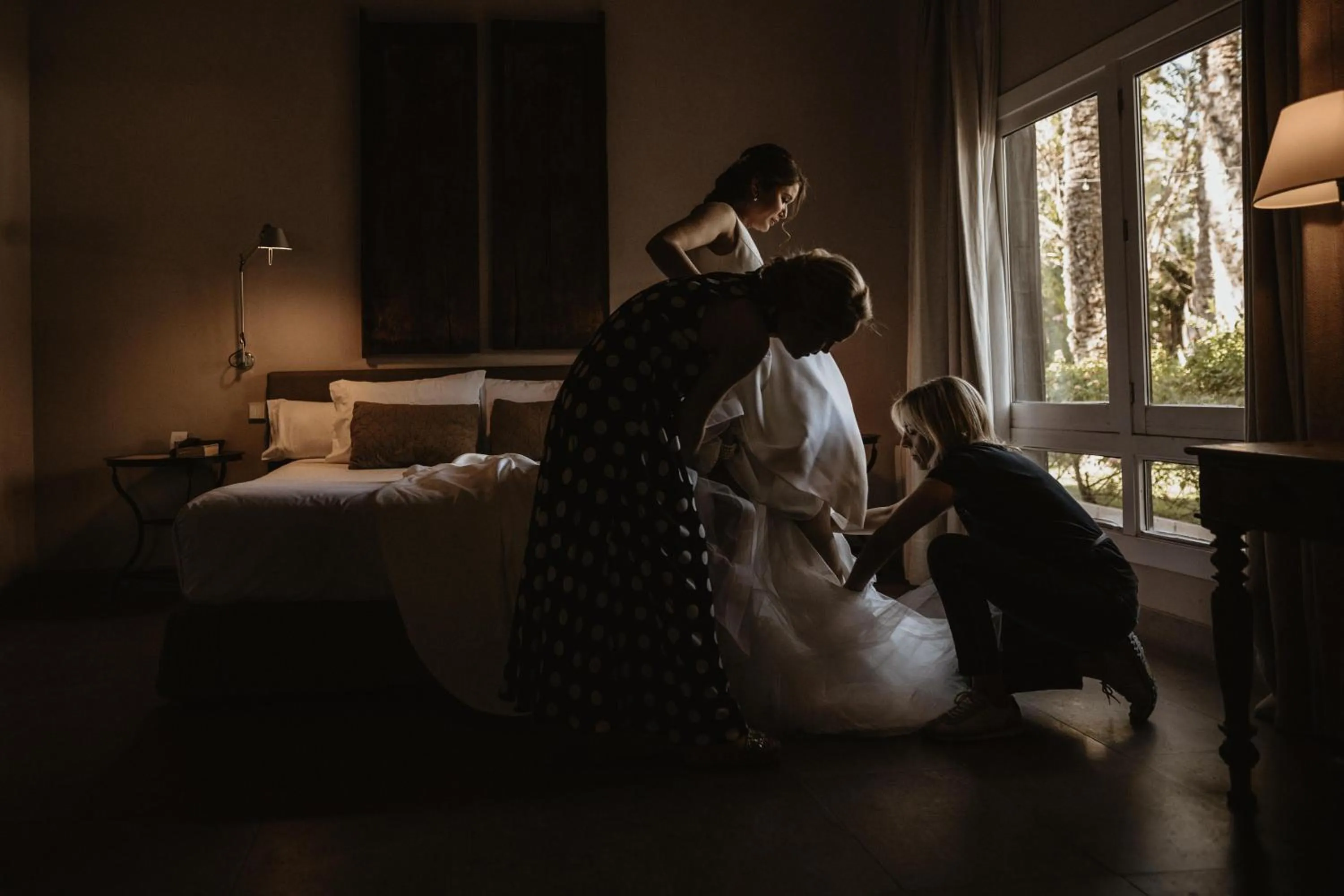 wedding, Bed in Hotel Huerto del Cura