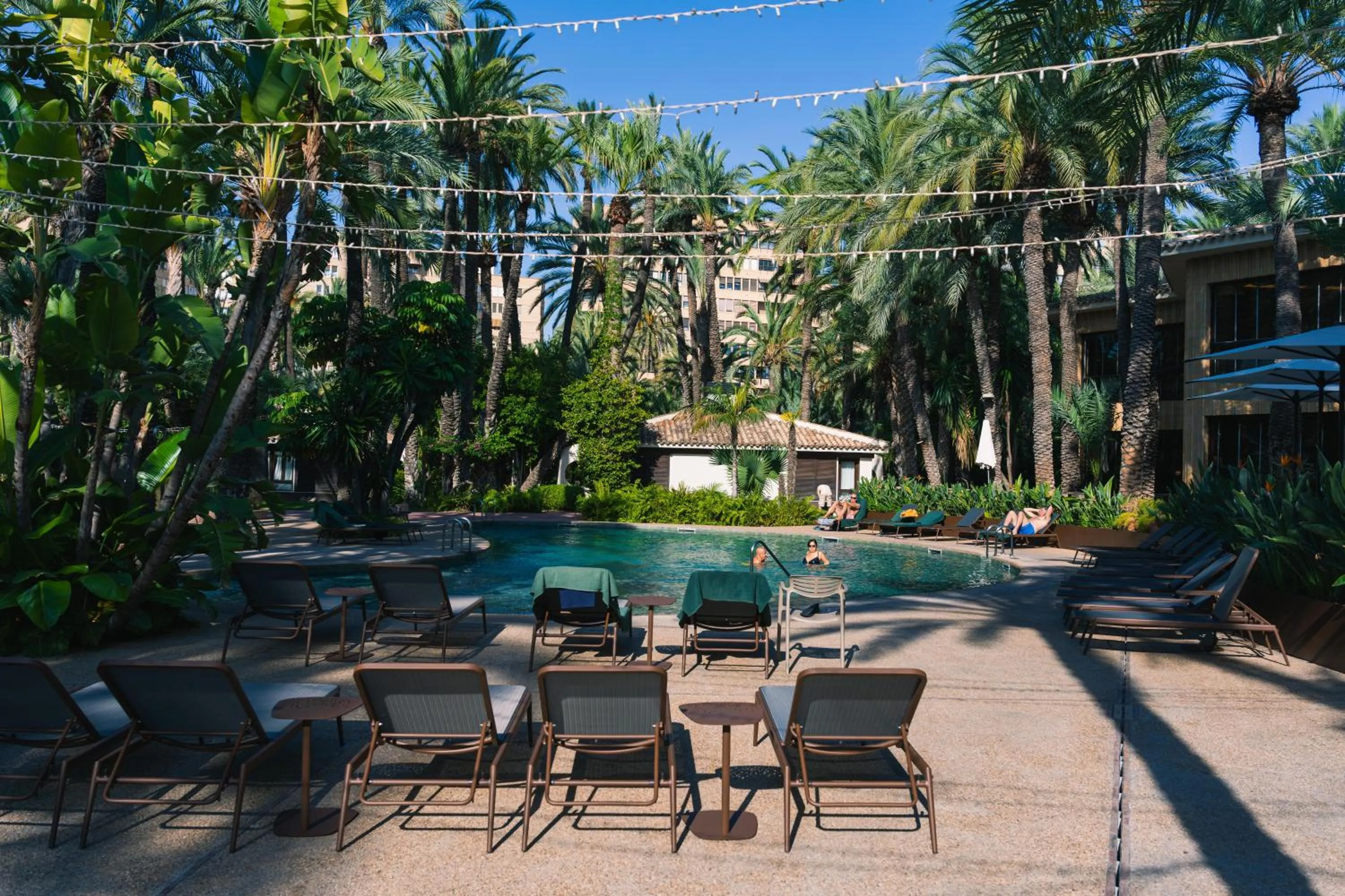 Swimming pool in Hotel Huerto del Cura