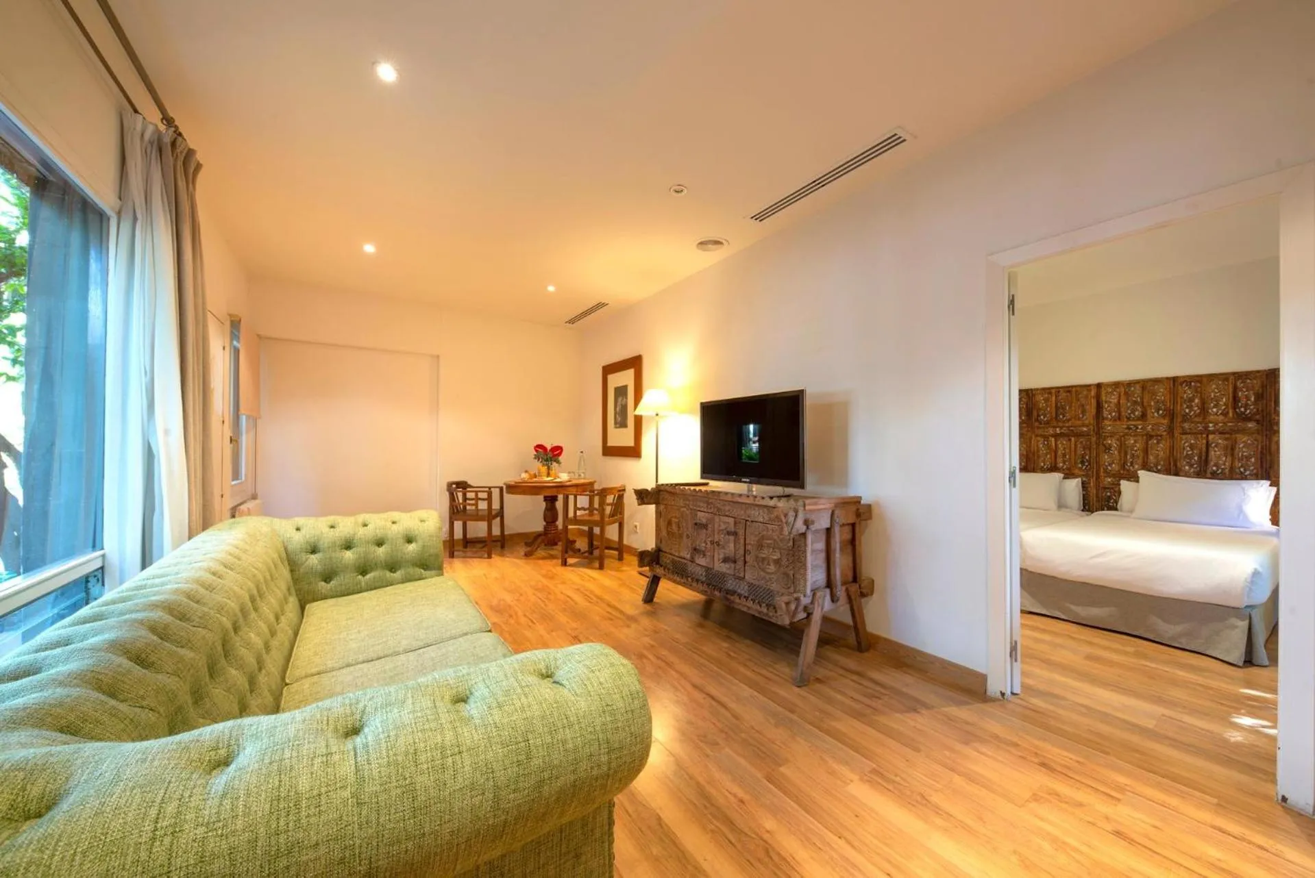 Photo of the whole room, Bed in Hotel Huerto del Cura