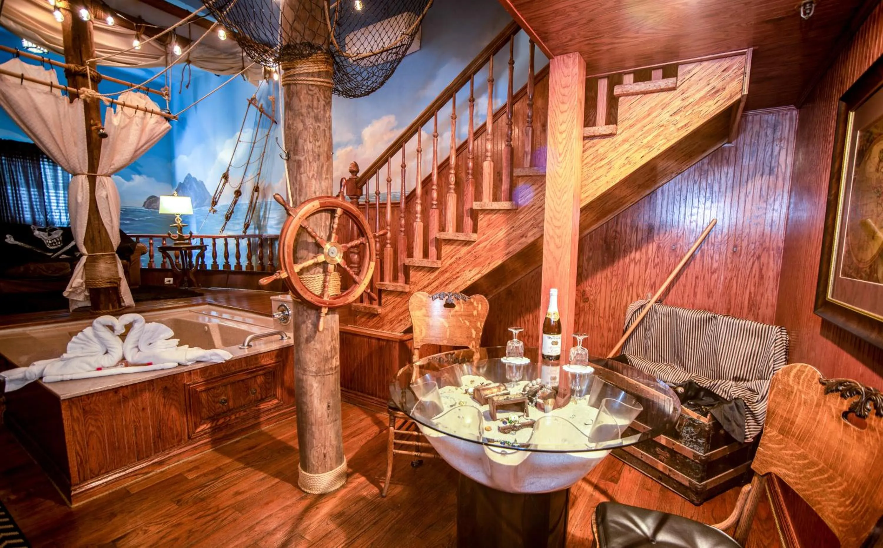 Seating area in The Anniversary Inn - Fifth South