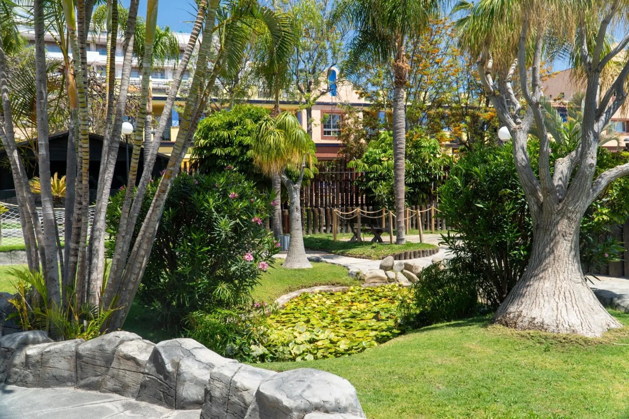 Garden view in Park Club Europe - All Inclusive Resort